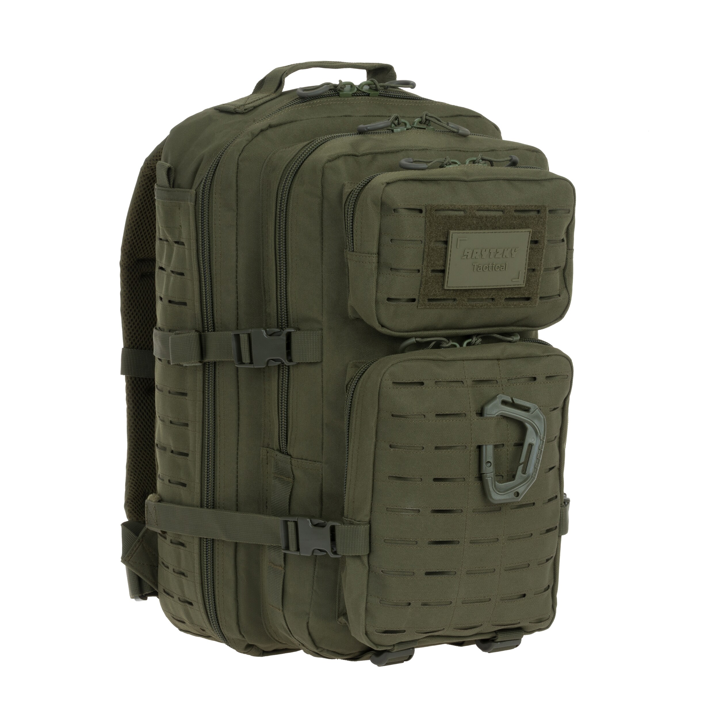 Brytzky Tactical Polygon Large Laser Cut Backpack 36 l - Olive