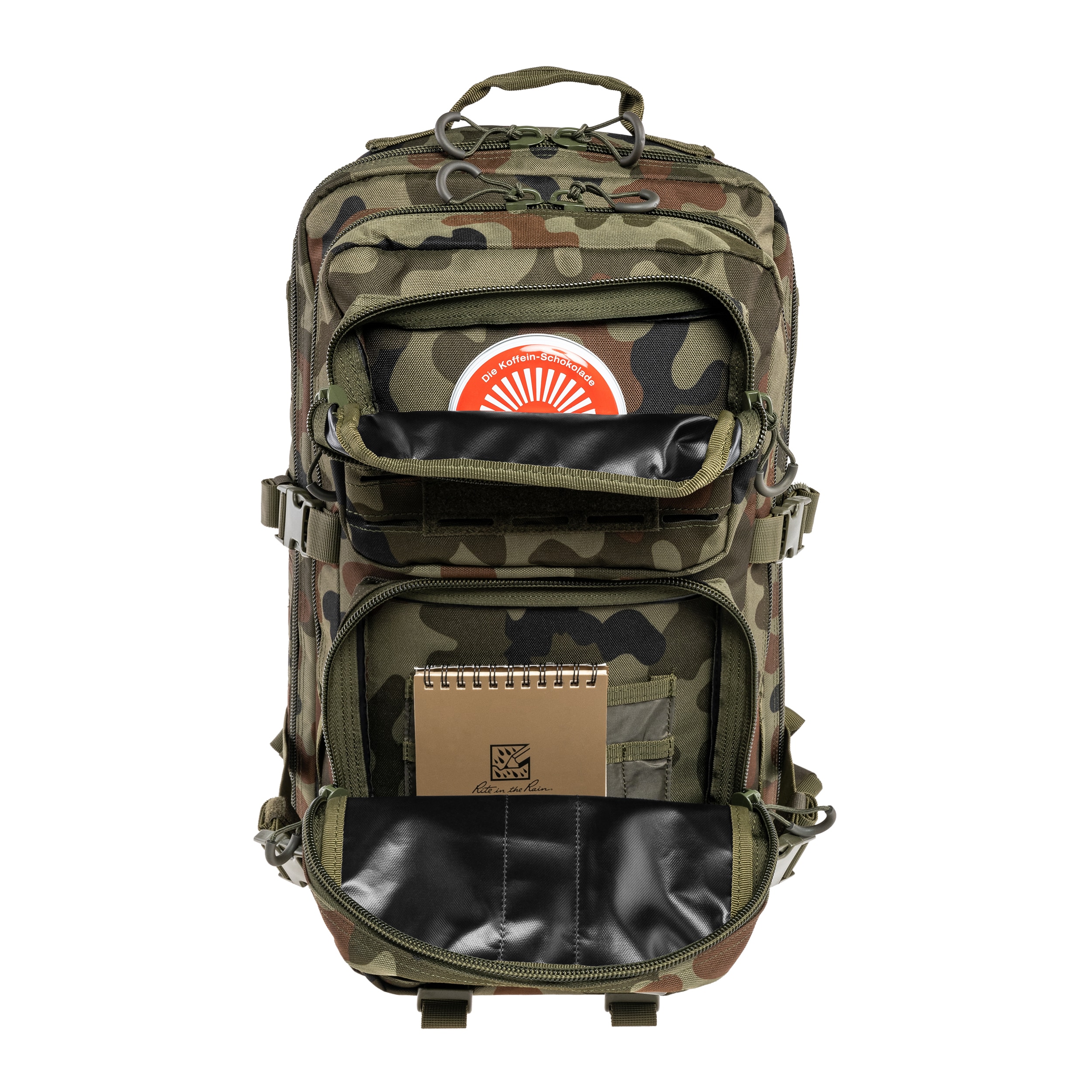 Brytzky Tactical Polygon Large Laser Cut Backpack 36 l - wz.93 Pantera PL Woodland