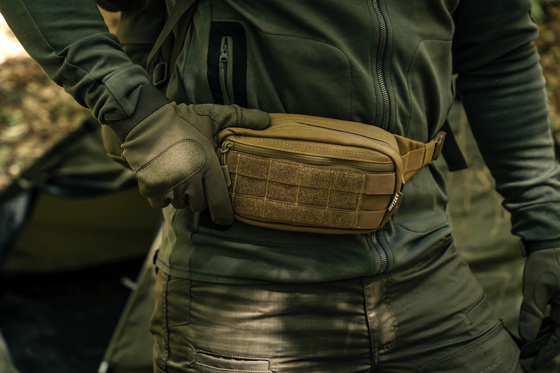 Brytzky Tactical PackMate Waist Bag - Coyote