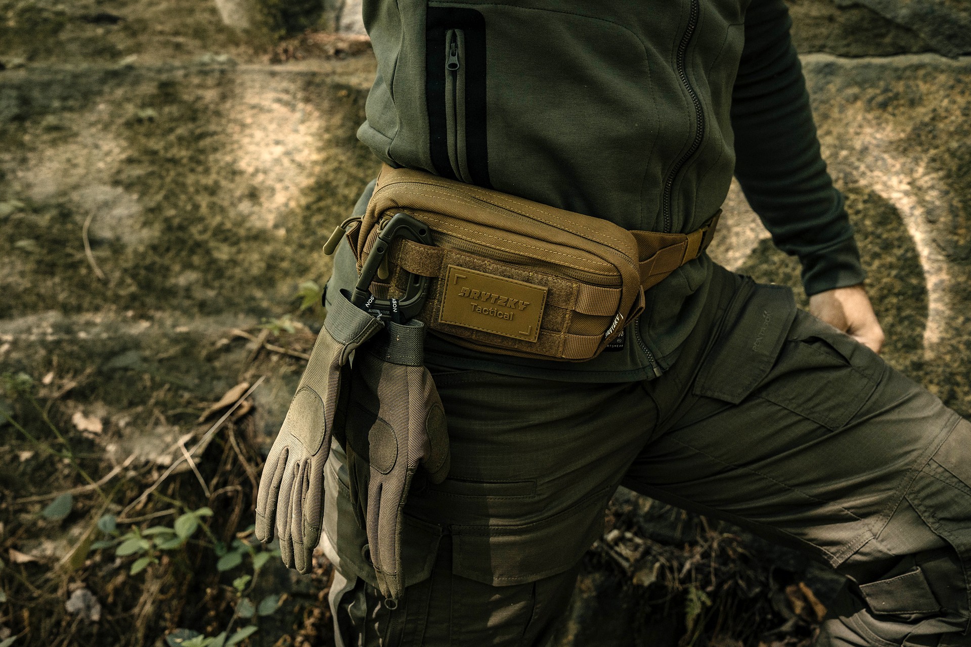Brytzky Tactical PackMate Waist Bag - Coyote