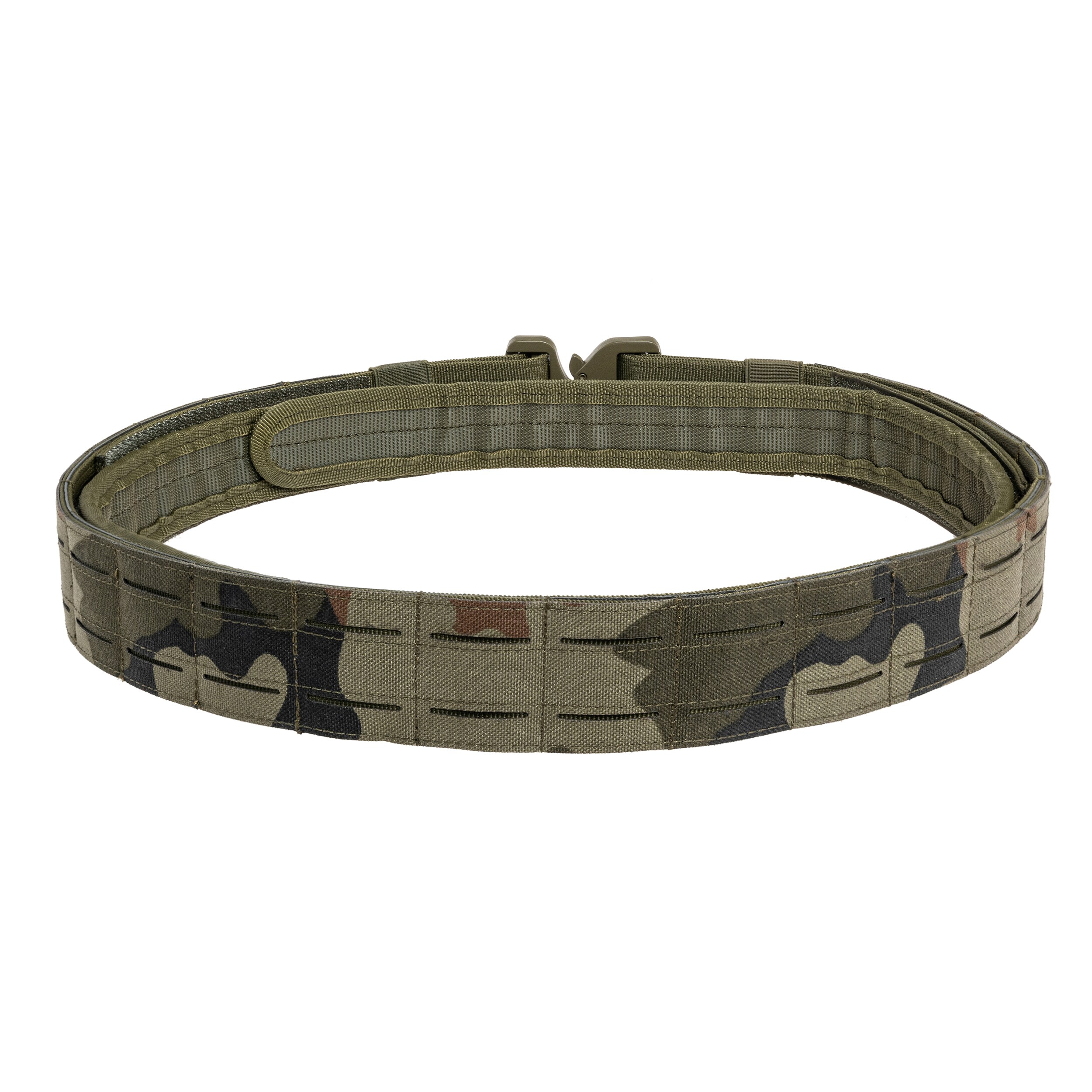 Brytzky Tactical MOLLE Laser Cut Belt with inner belt - wz.93 Pantera PL Woodland