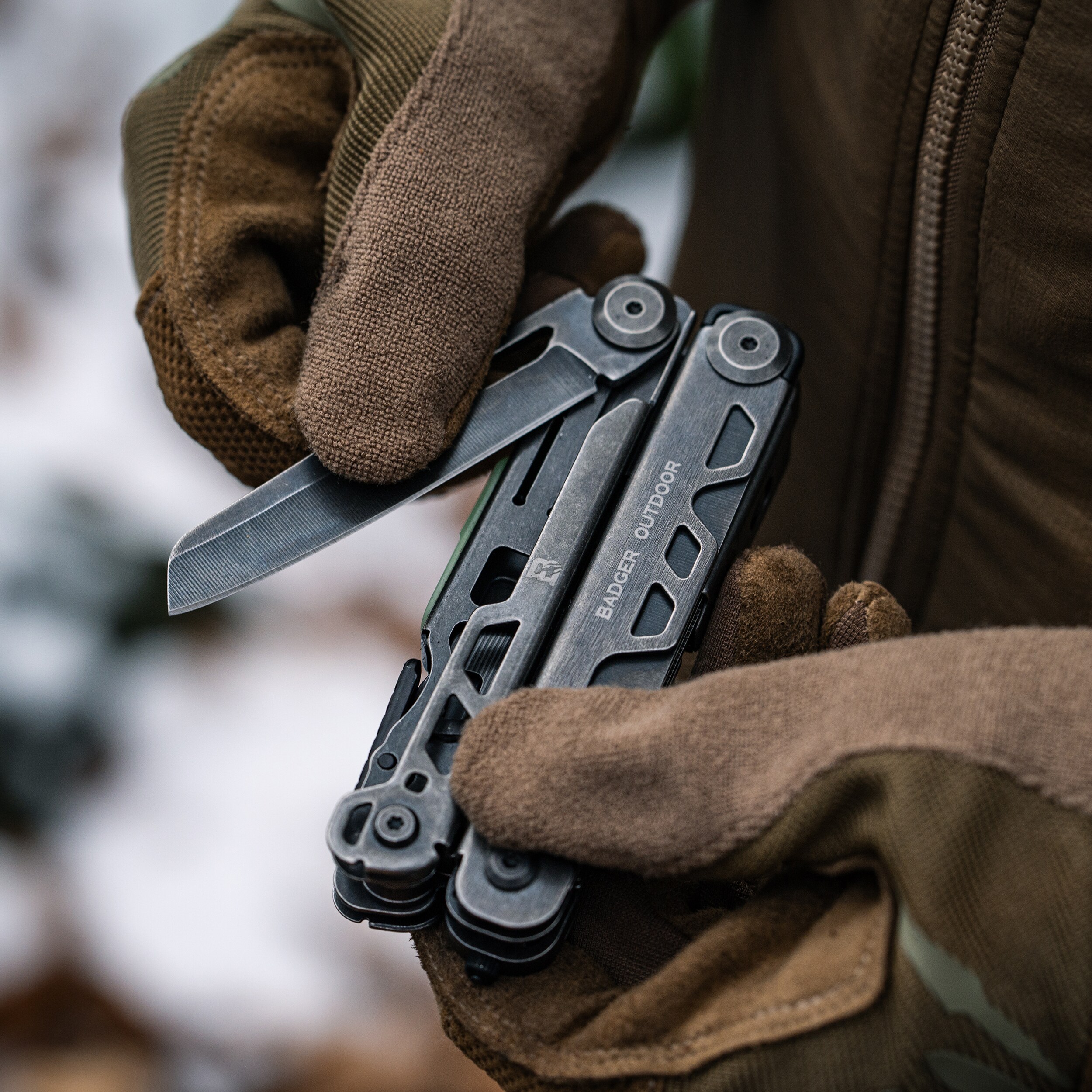 Badger Outdoor Ash Multitool - Black