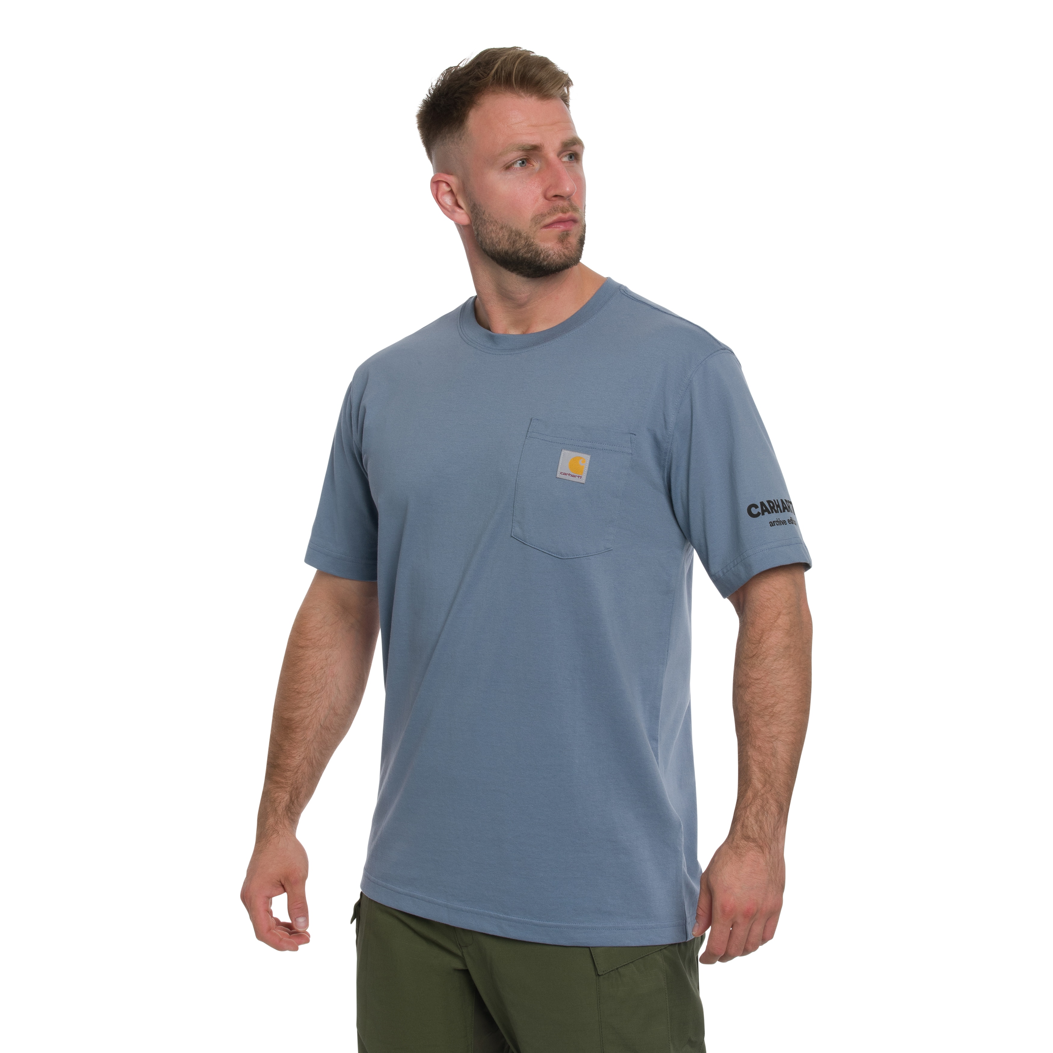 Carhartt Streetcar Graphic T-Shirt - Light Faded Navy