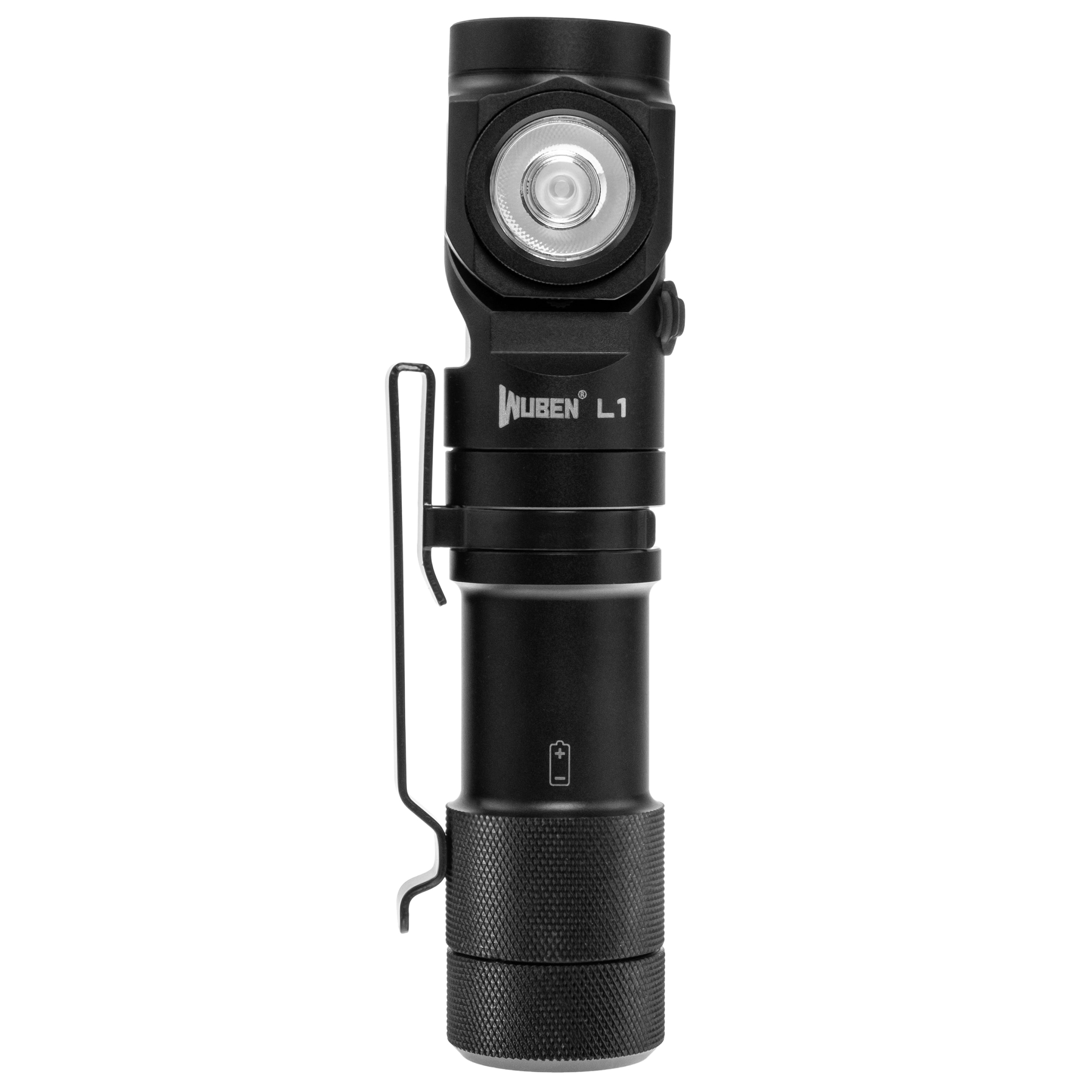 Wuben L1 Black Flashlight with Powerbank Function - 2000 Lumens