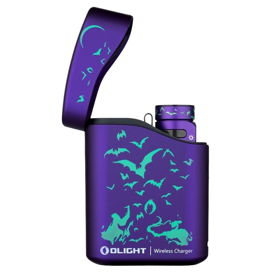 Olight Baton 4 Premium Edition Nocturnal Sentin Flashlight with wireless charging case - 1300 lumens