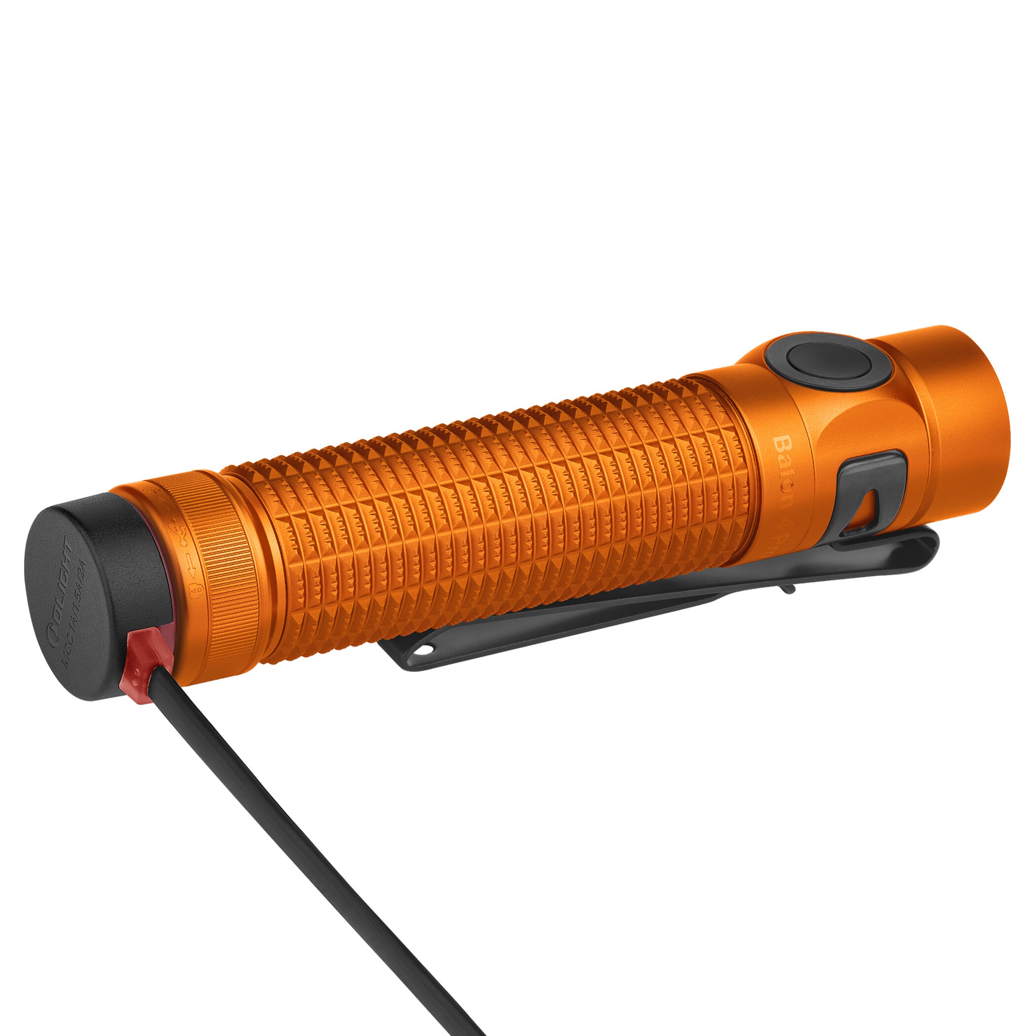 Olight Baton 4 Pro Flashlight Orange - 1600 lumens