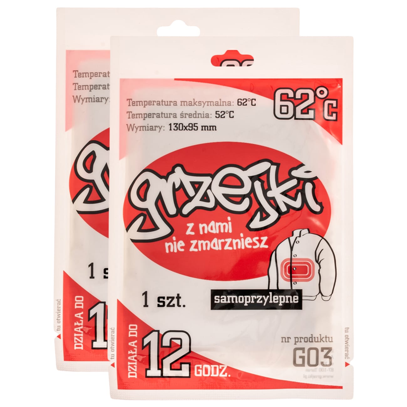 Grzejki Body Chemical Warmers - 2 pcs
