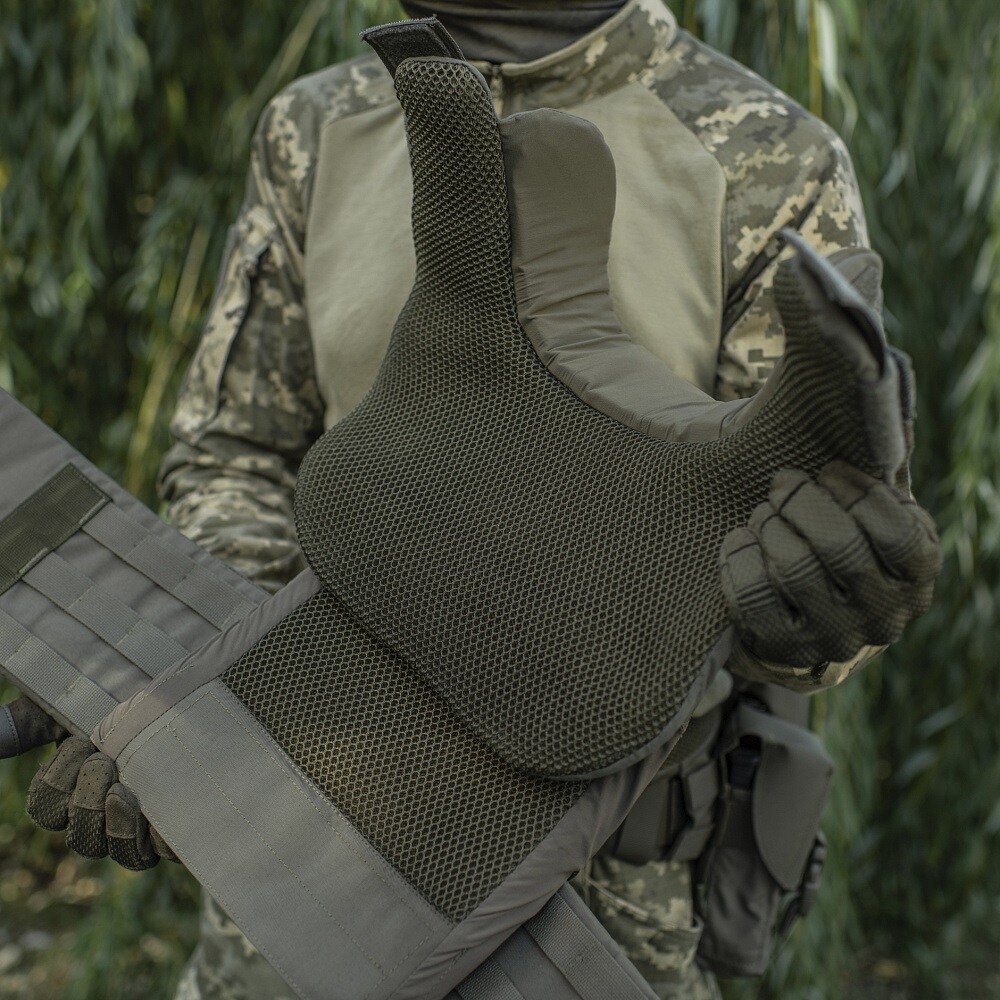 M-Tac Elite Gen.II Protective Collar for ballistic inserts - Ranger Green