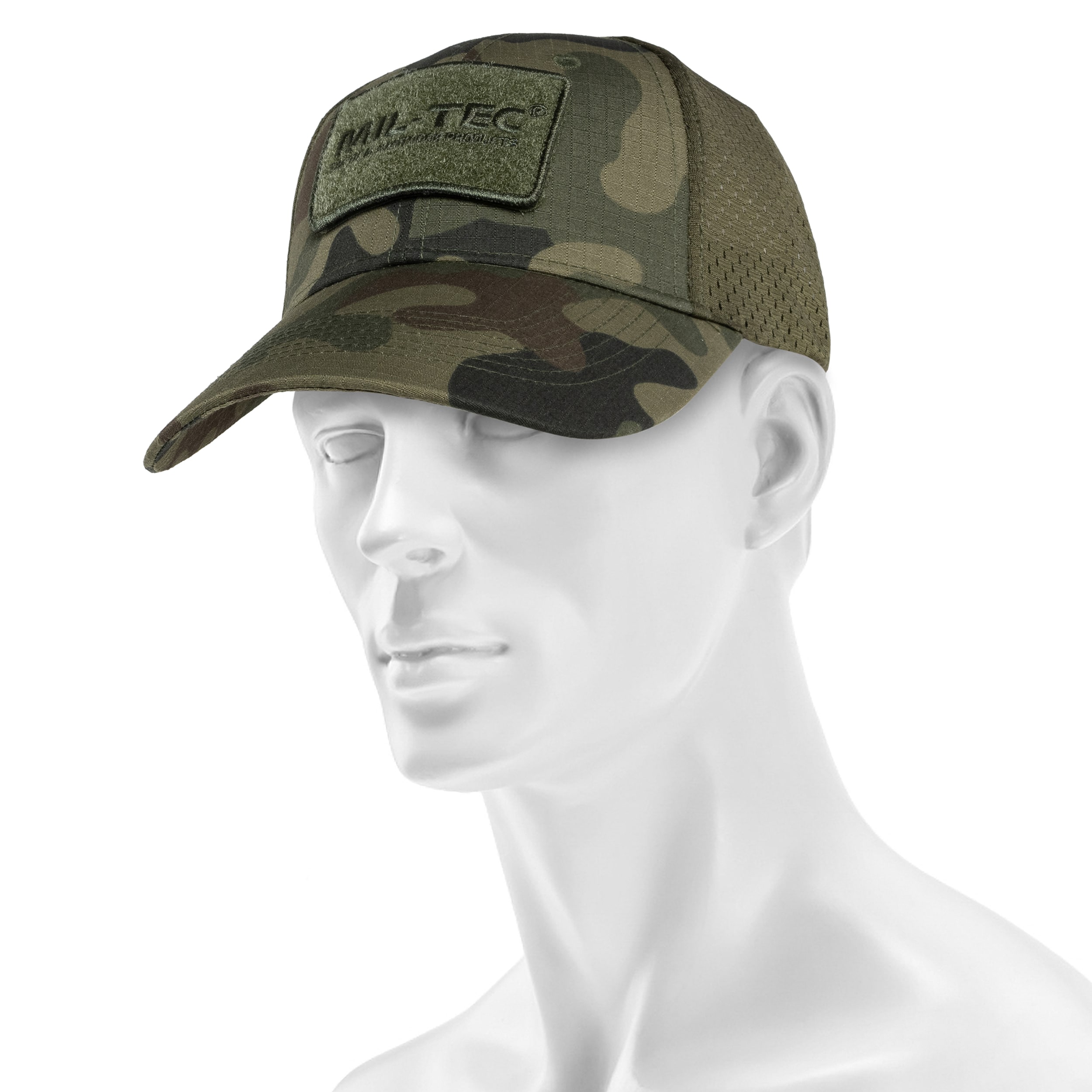 Mil-Tec Net Baseball Cap - wz.93 Pantera PL Woodland