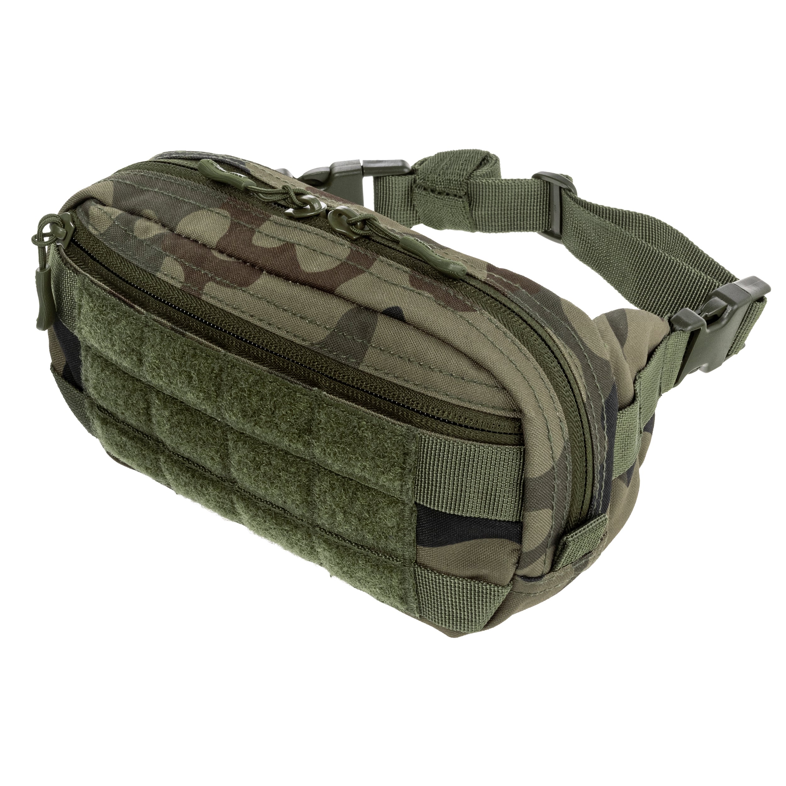 Mil-Tec Fanny Pack MOLLE Waist Bag - wz.93 Pantera PL Woodland