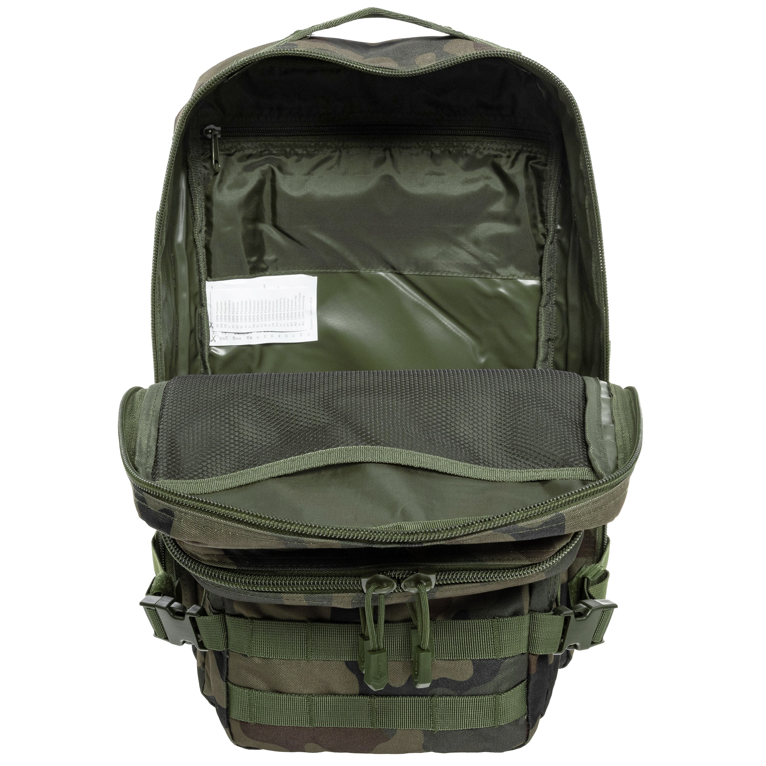 Mil-Tec Assault Pack Large Backpack 36 l - wz.93 Pantera PL Woodland