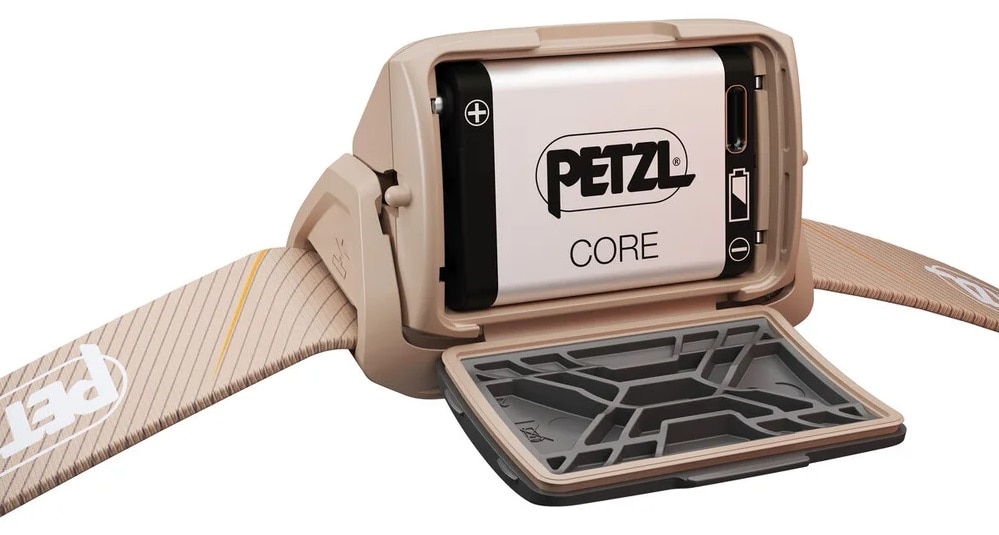 Petzl Tikka Core Brown Head Torch - 450 lumens