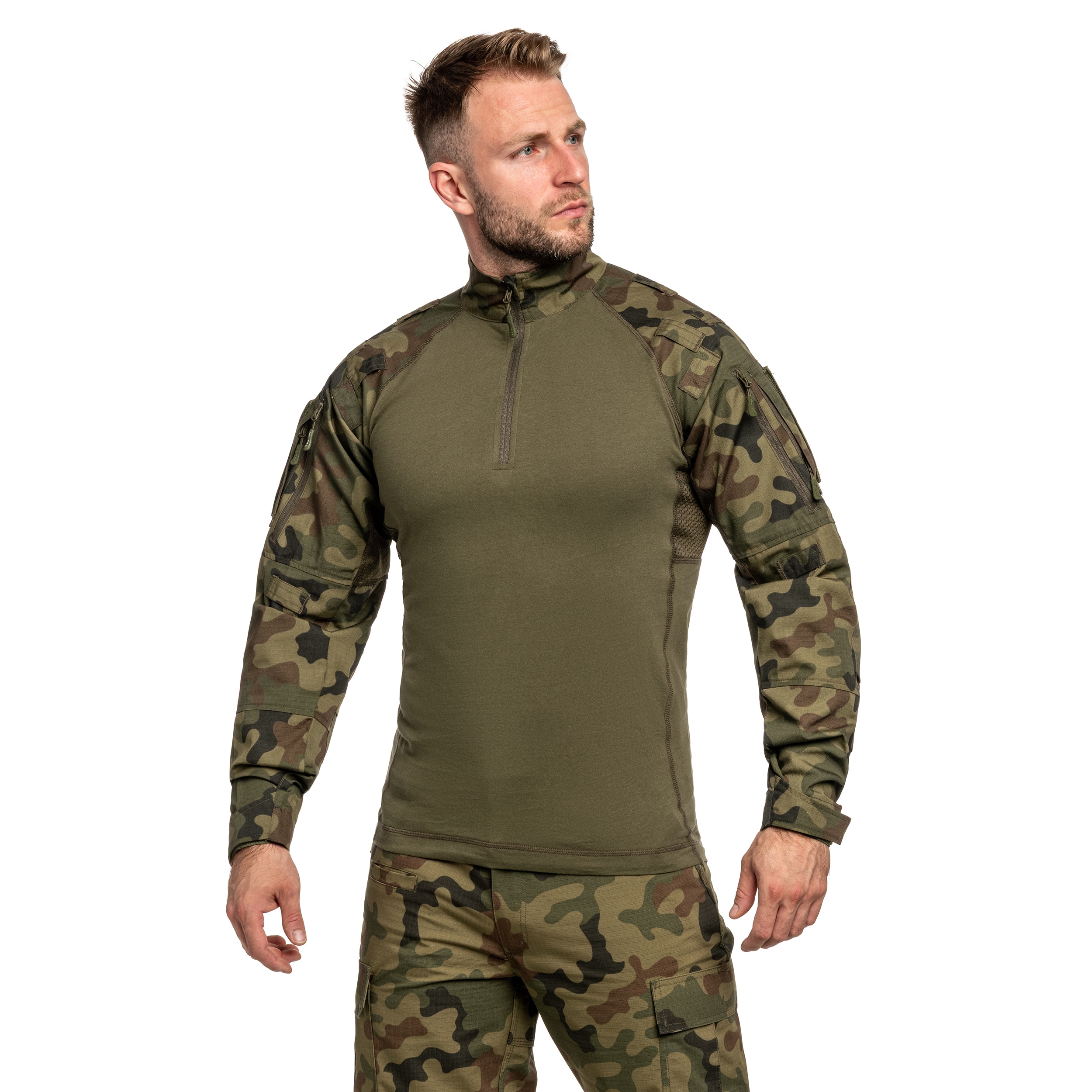 Mil-Tec Tactical Field 2.0 Sweatshirt - wz.93 Pantera PL Woodland