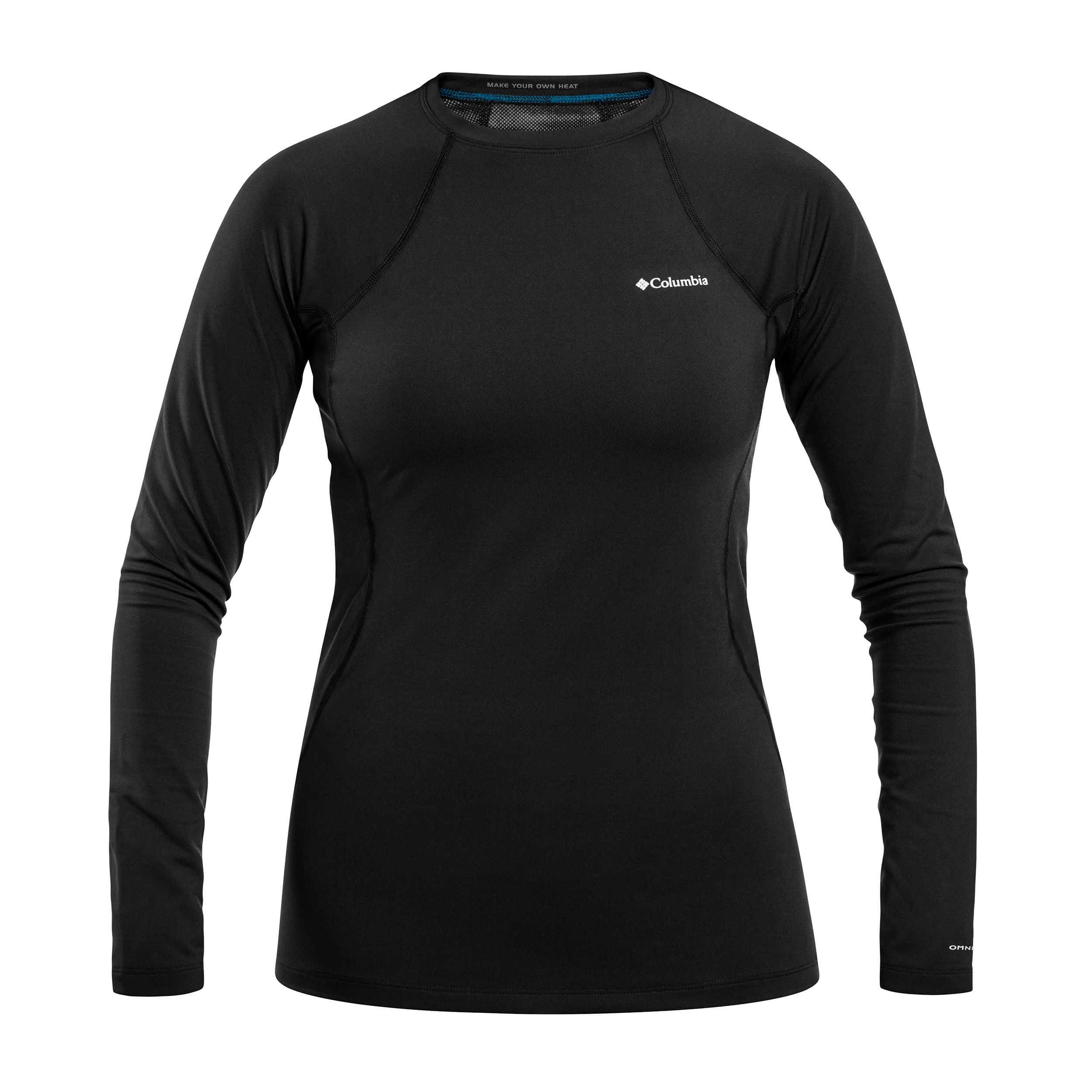 Columbia Omni-Heat Midweight Baselayer Crew Women's Thermal Shirt - Black