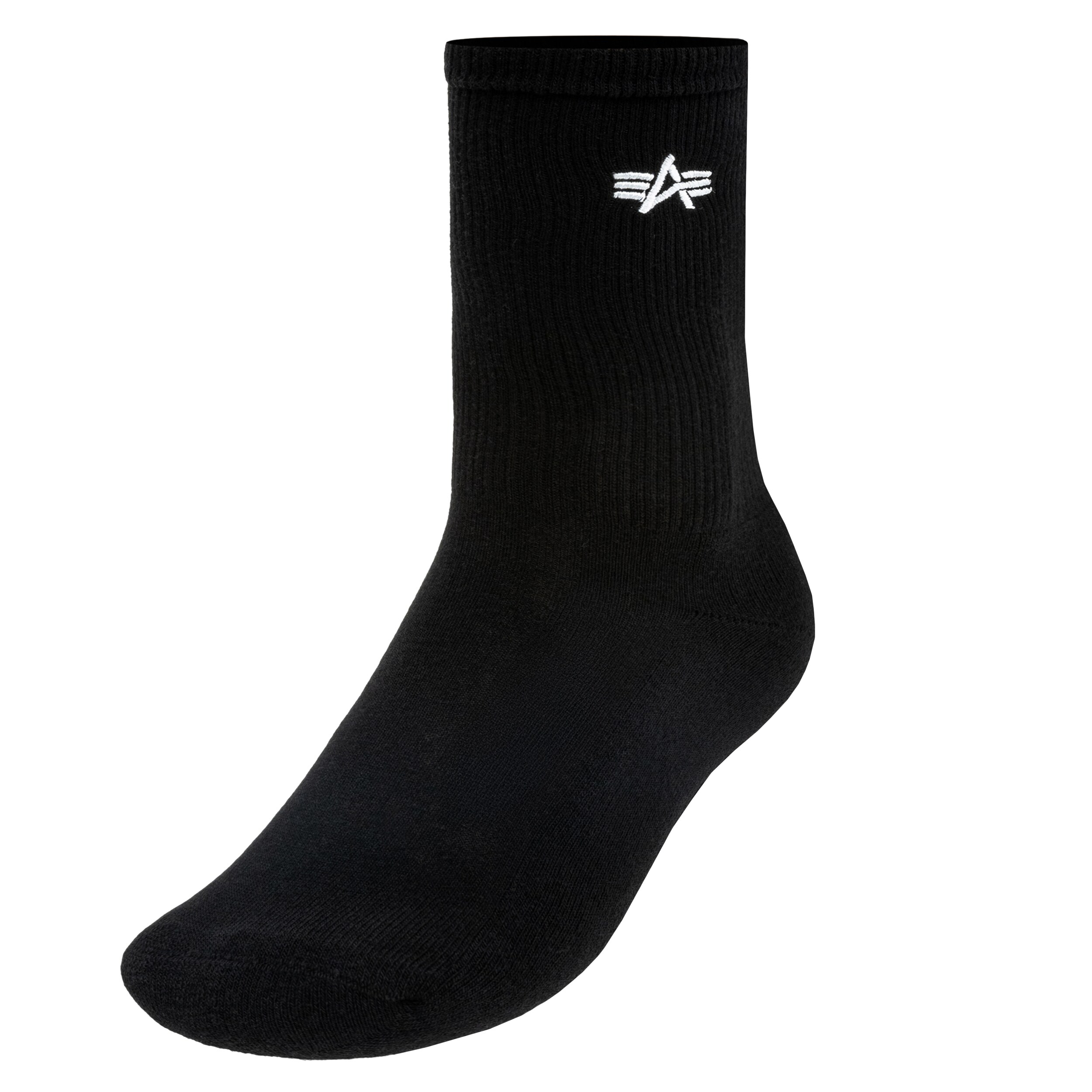 Alpha Industries Basic Socks Black - 3 pairs