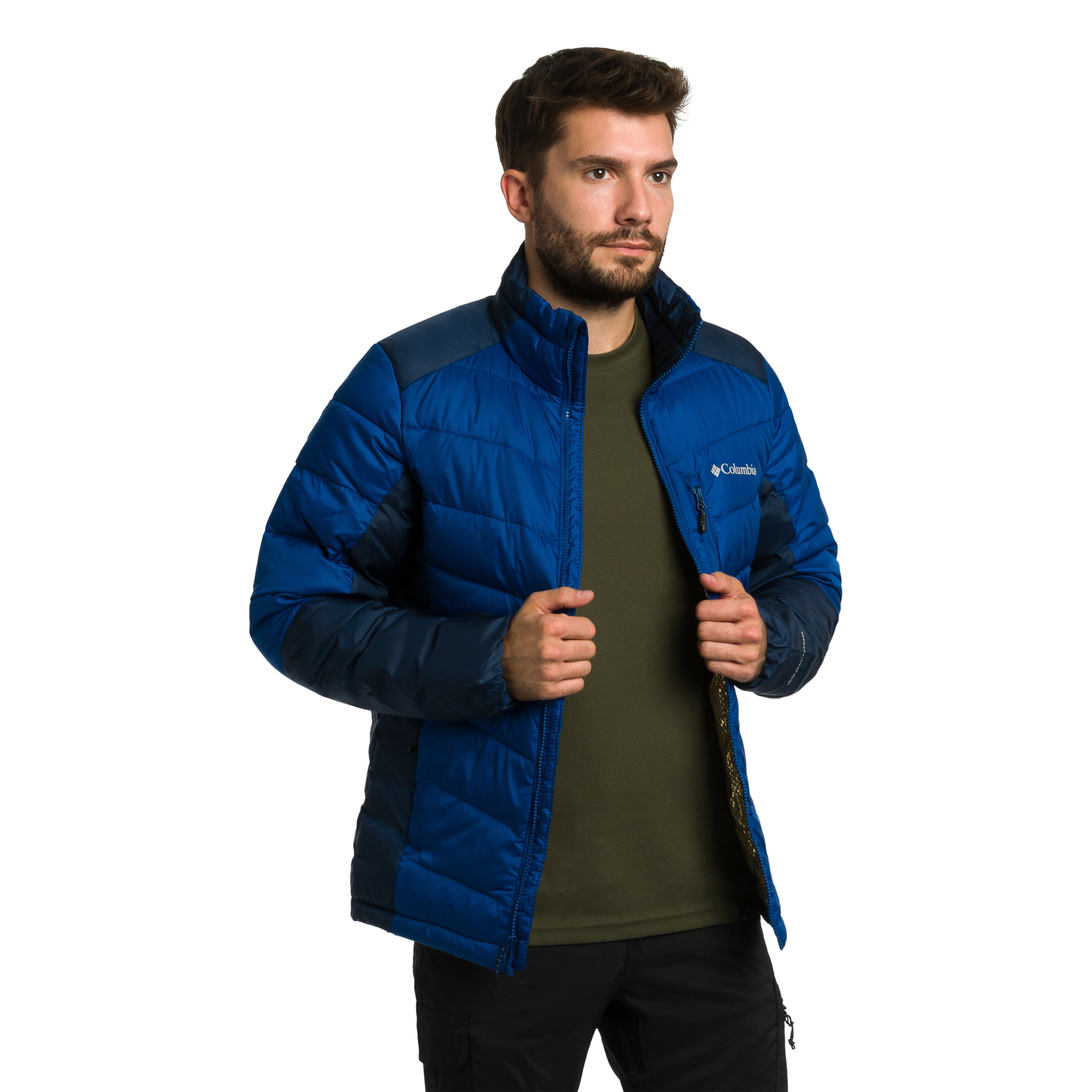 Columbia Labyrinth Loop II Insulated Jacket - Mountain Blue/Collegiate Navy