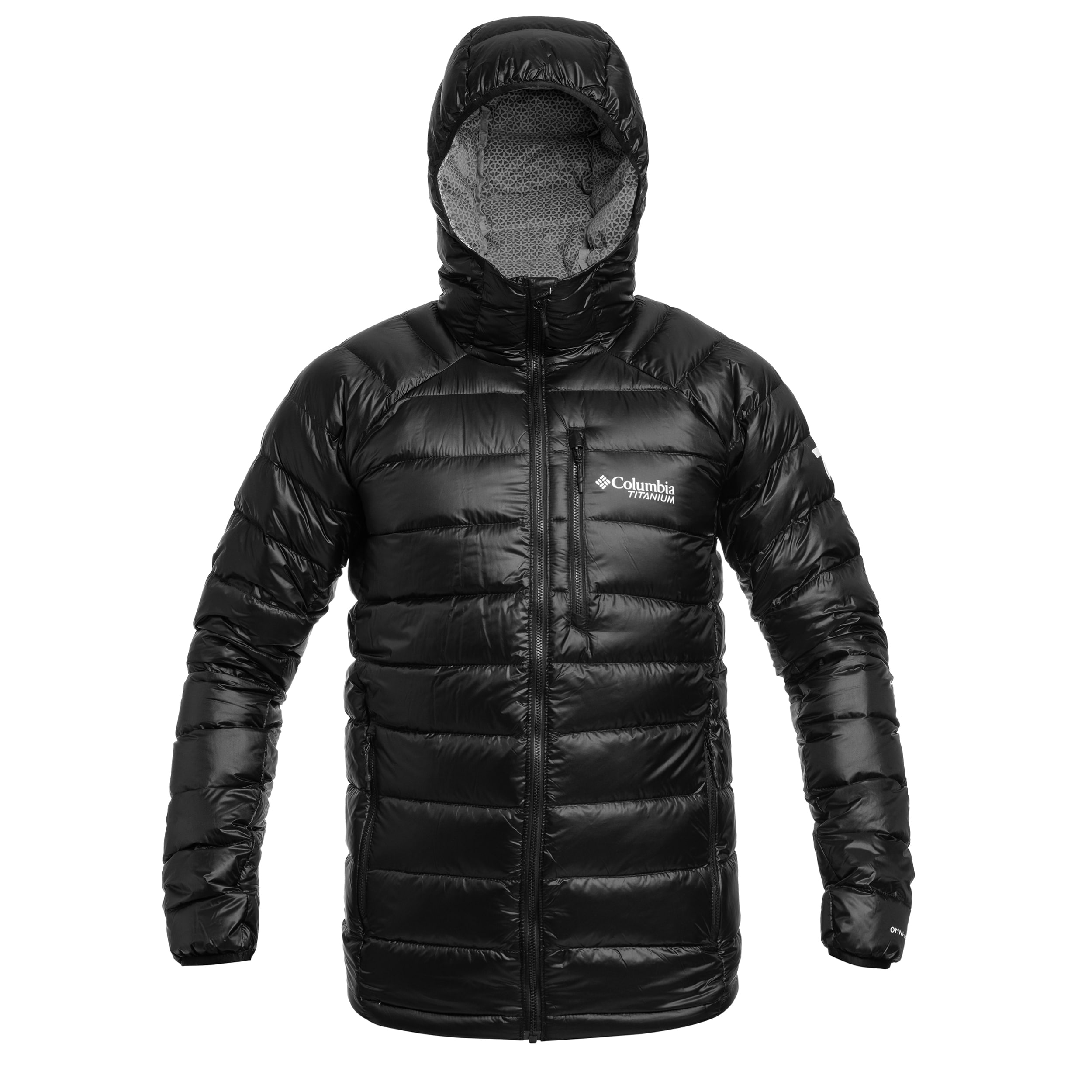 Columbia Arctic Crest Down Hooded Jacket - Black