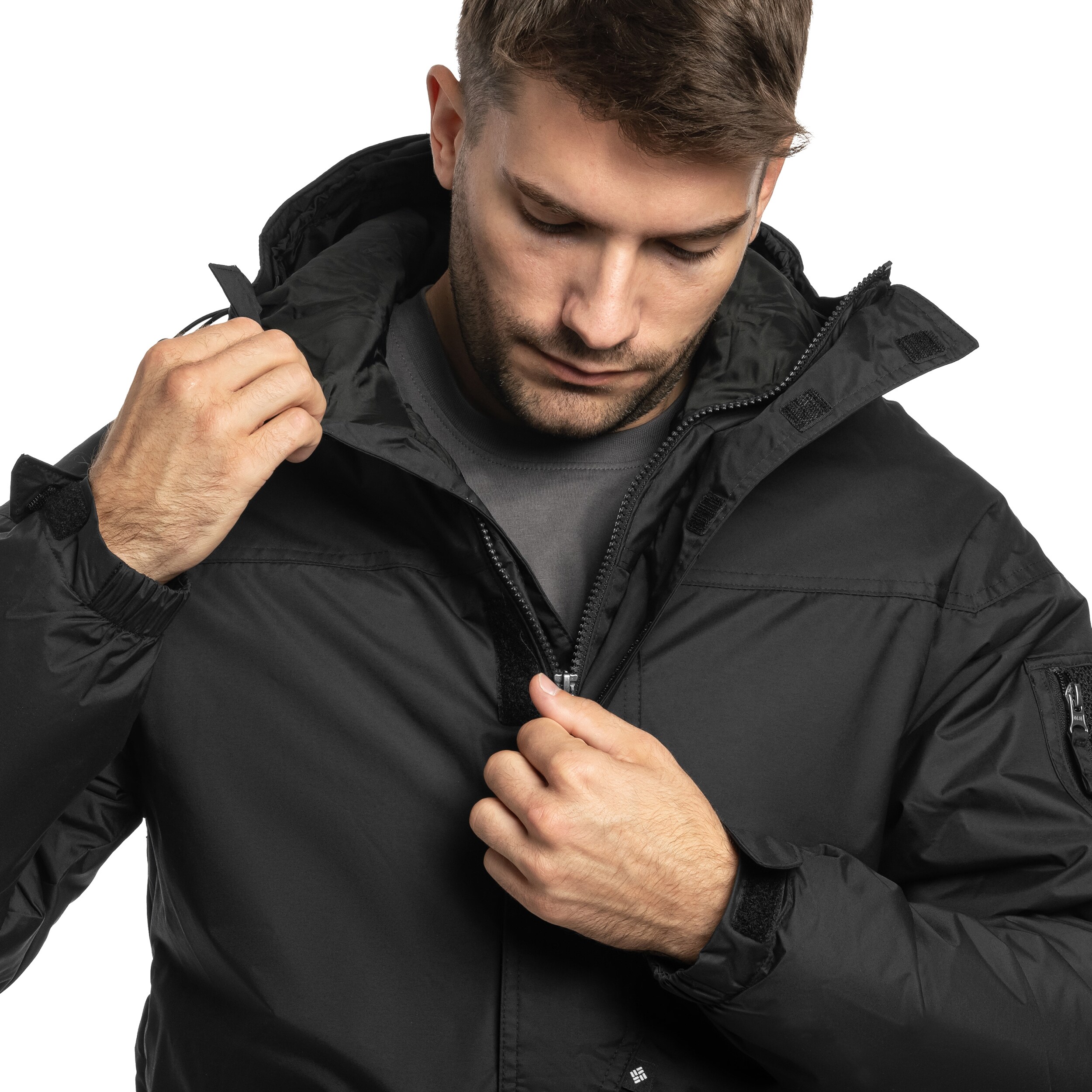Columbia Challenger II Pullover Anorak Jacket - Black