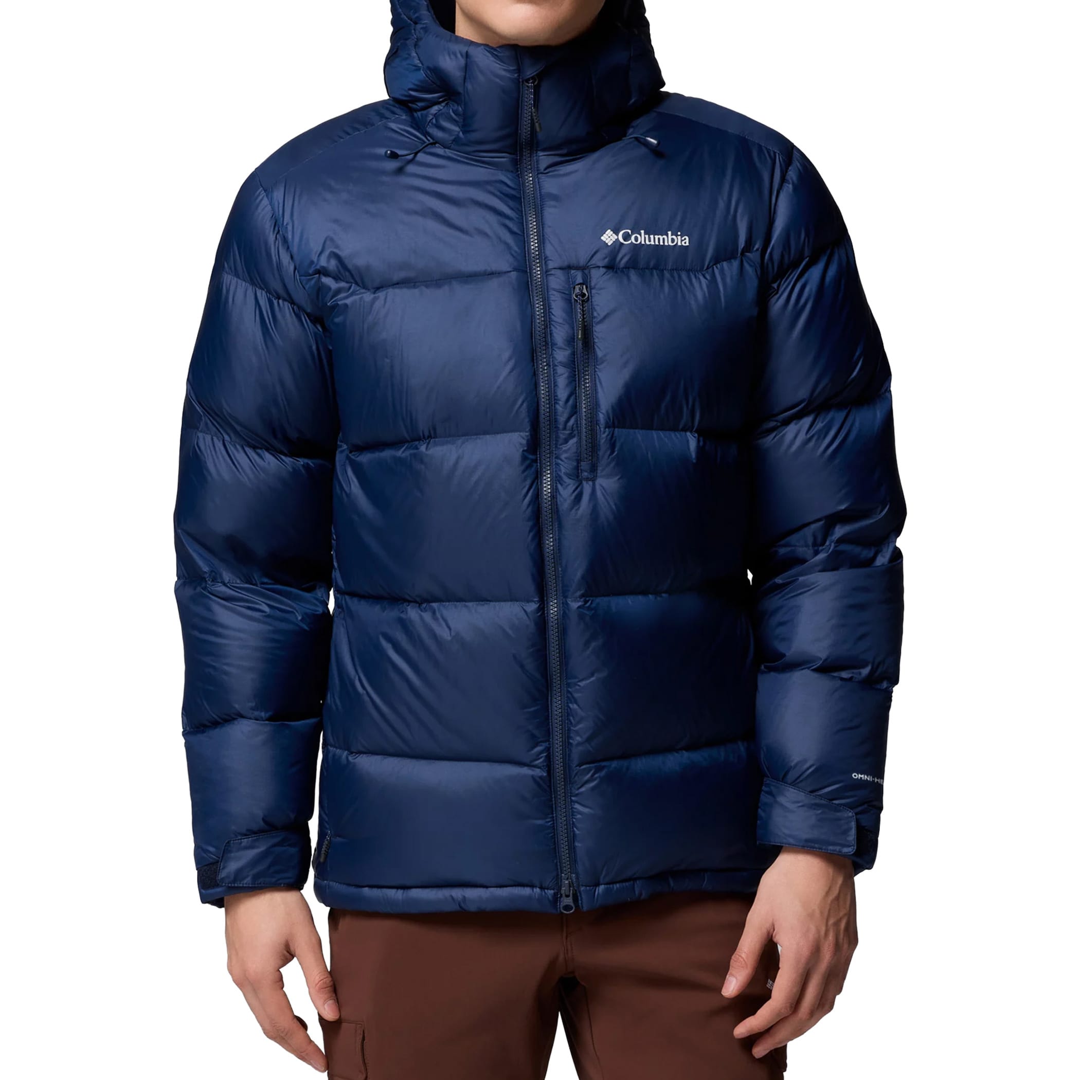 Columbia Cloudview Down Hooded Jacket - Collegiate Navy
