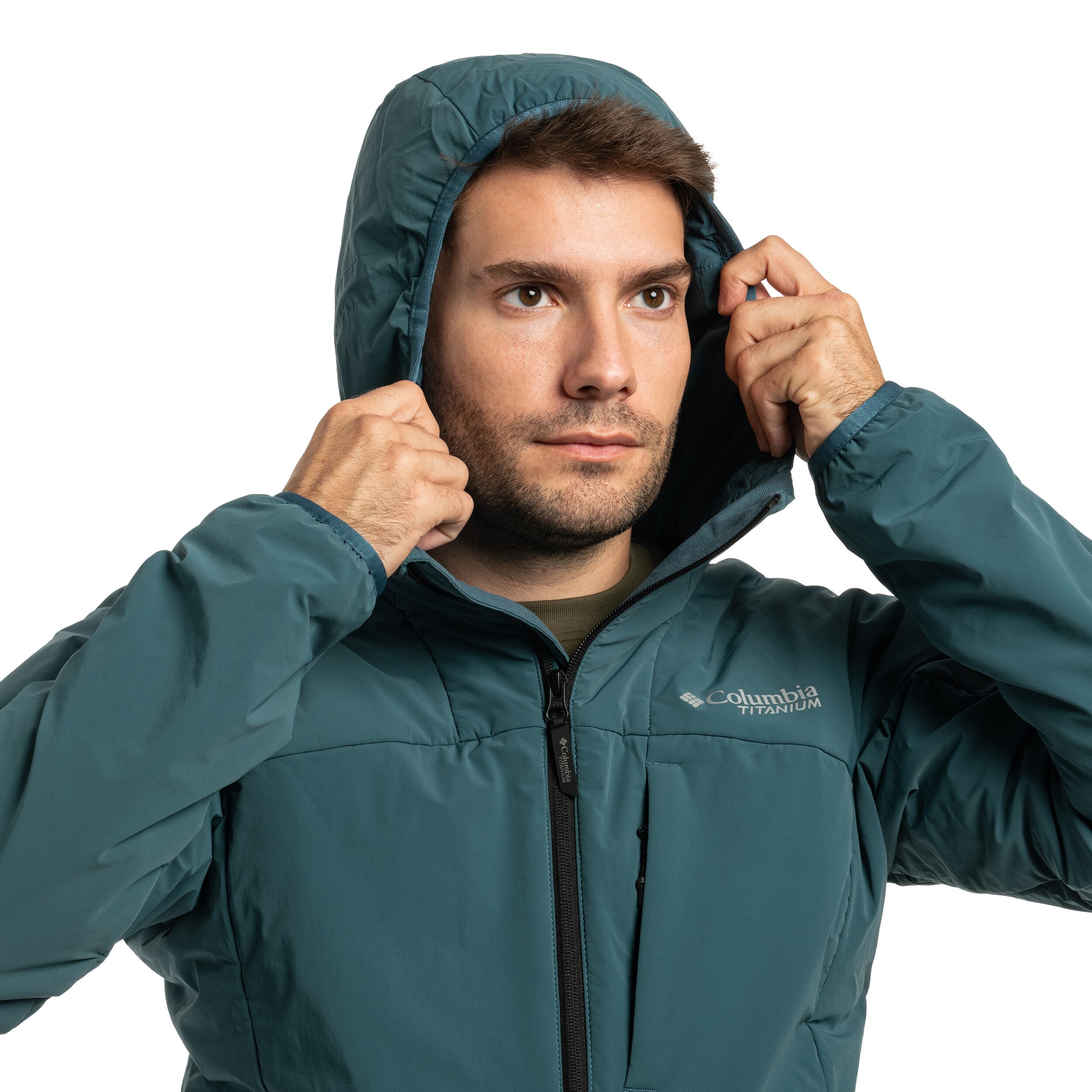 Columbia Silver Leaf Lite Insulated Hooded Jacket - Everblue