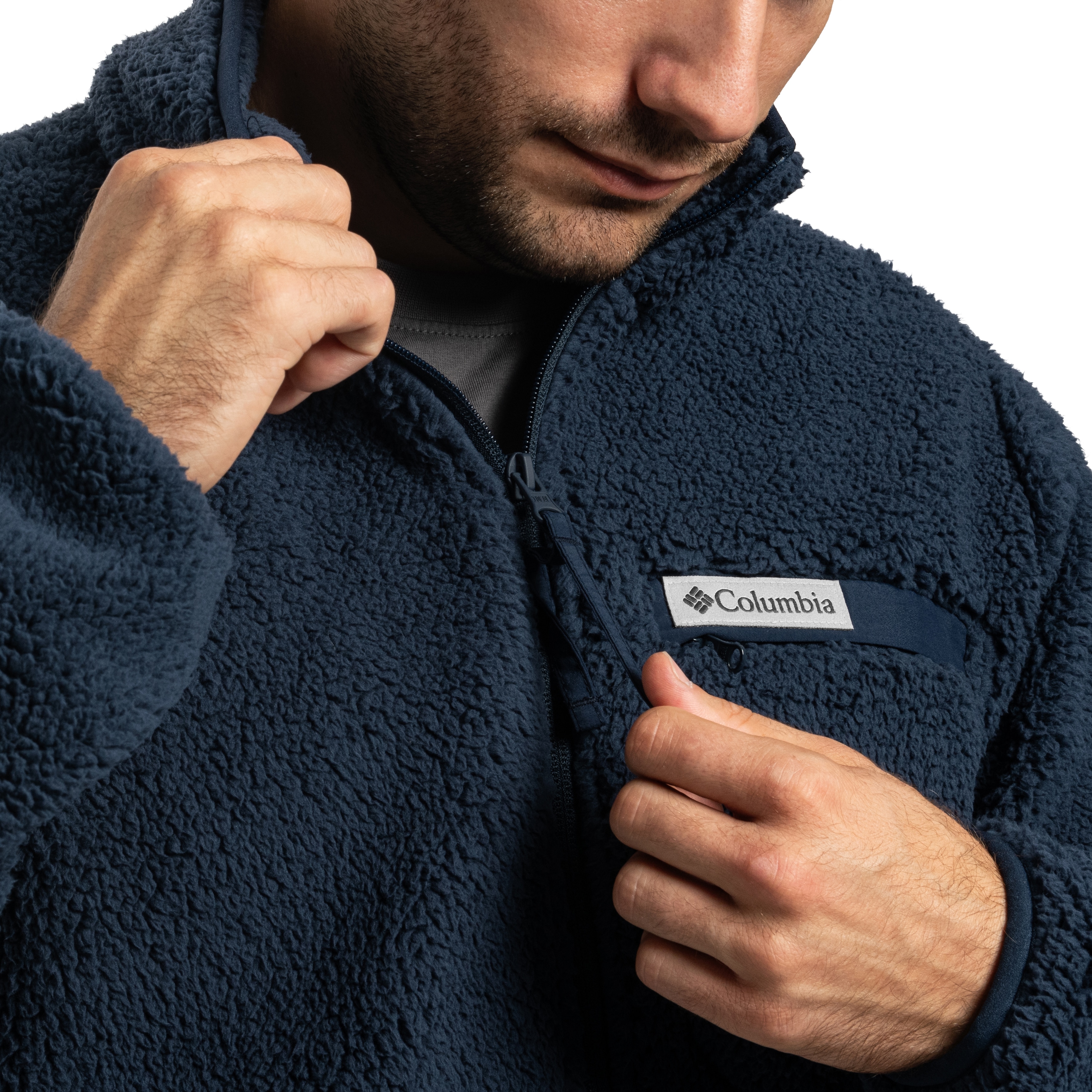Columbia Rugged Ridge Fleece - Collegiate Navy