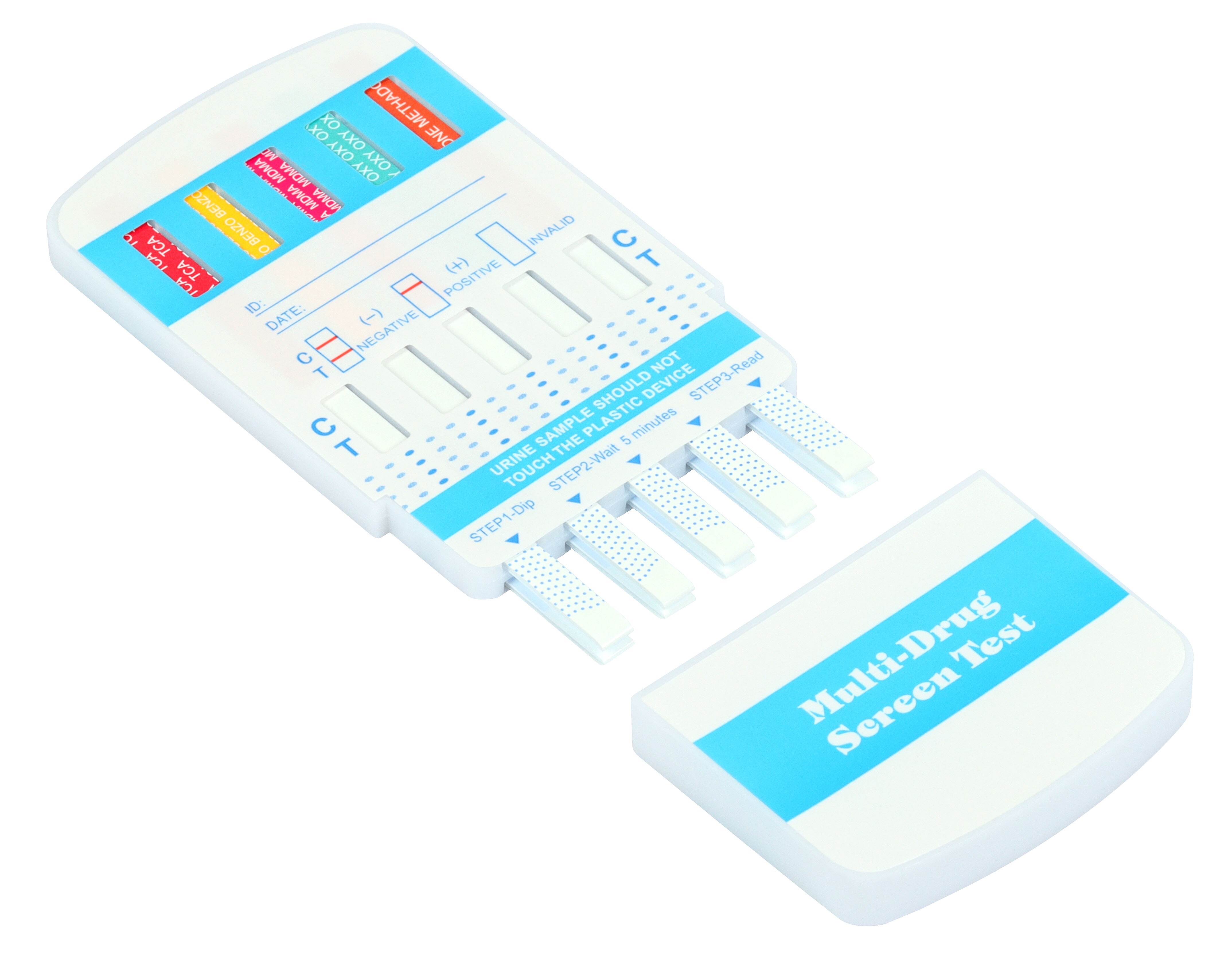 Temptavit Multitest Drug Test for drugs and medications in urine 13 substances - 3 pcs.
