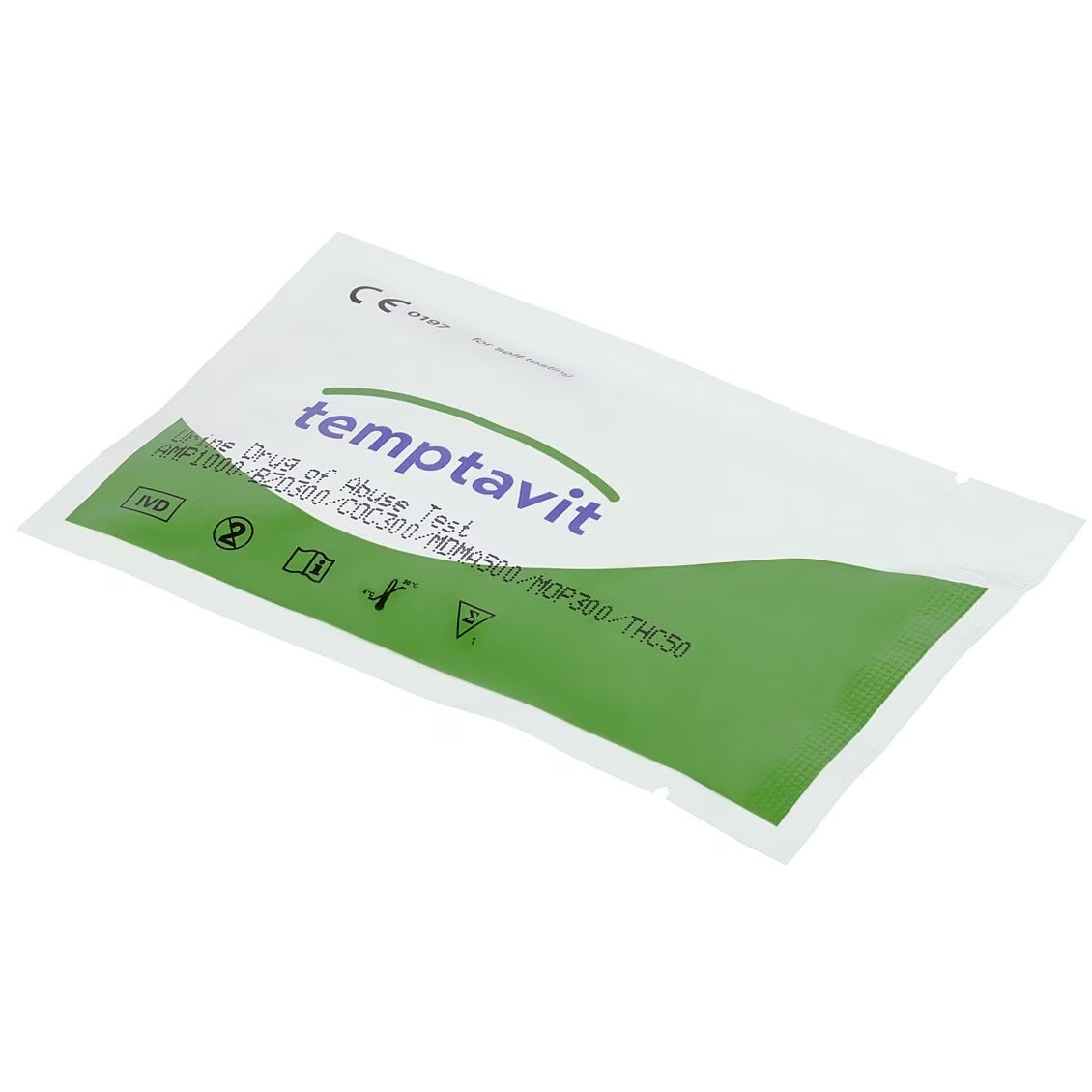Temptavit Multitest Drug Test for drugs and medications in urine 9 substances - 3 pcs.