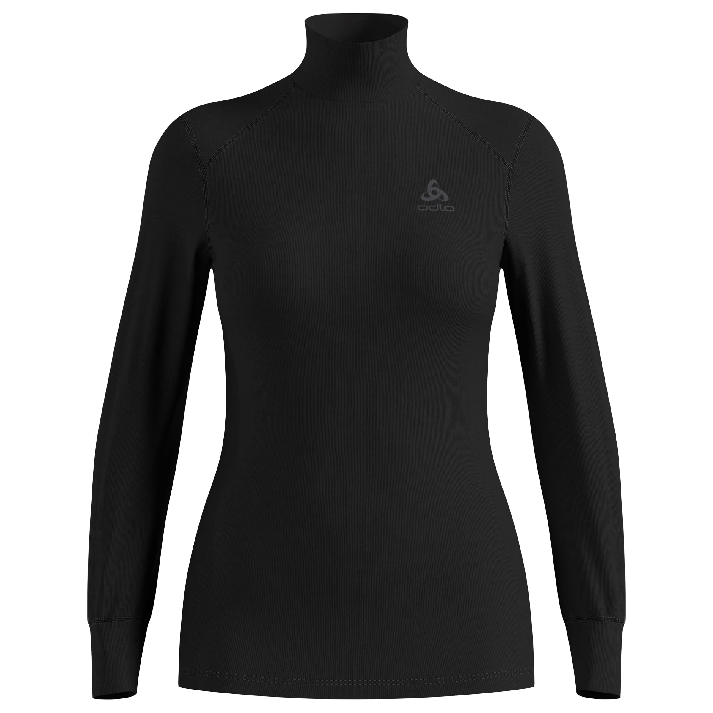 Odlo Active Warm Base Layer Turtleneck Women's Thermal Shirt - Black
