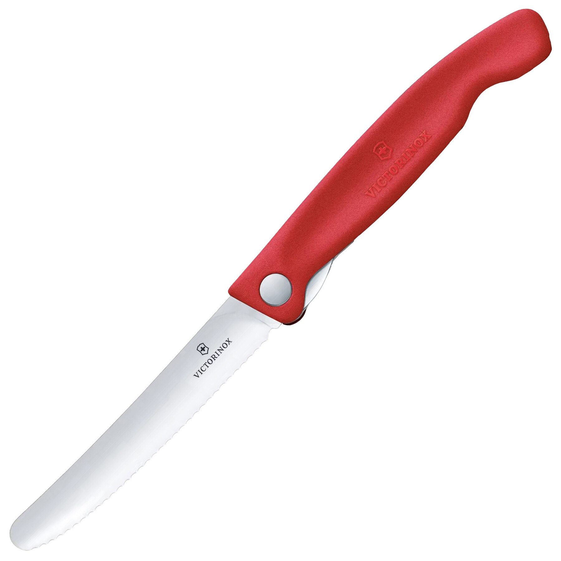 Victorinox Picnic Swiss Classic Folding Kitchen Knife - Chili Red