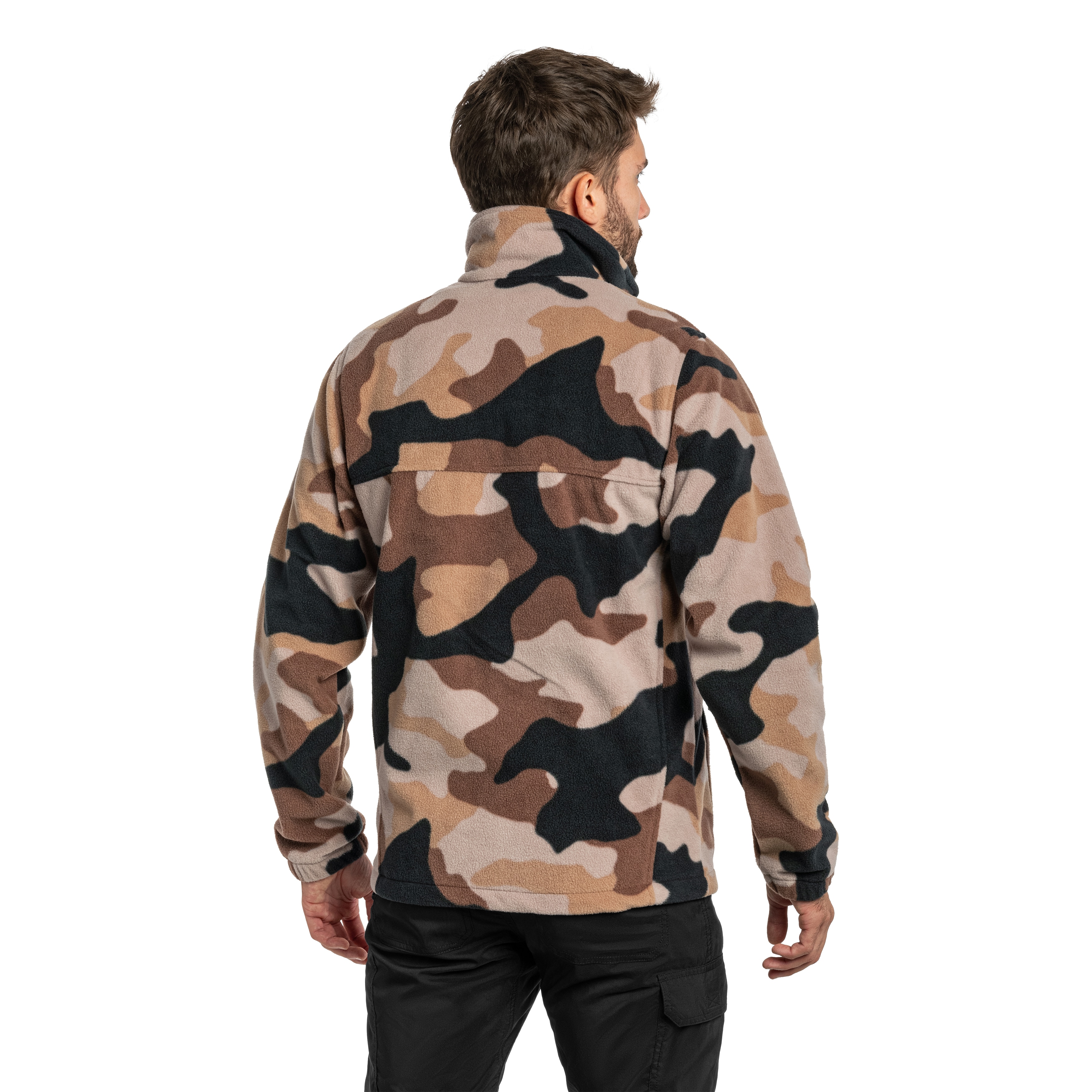 Columbia Steens Mountain Printed Jacket Fleece - Tobacco Mod Camo
