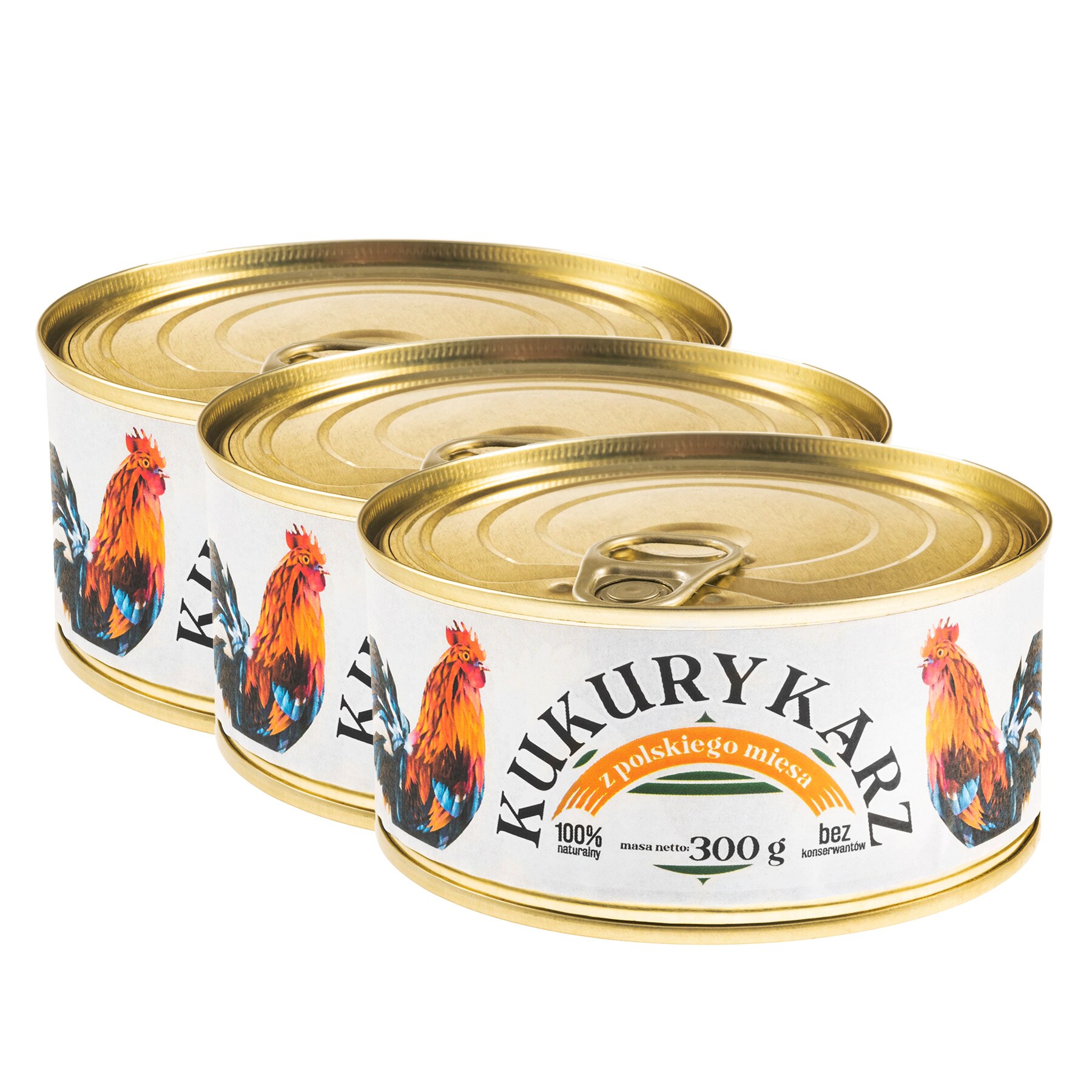 Marlej Canned Food - Kukurykarz 300 g - 3 pcs.
