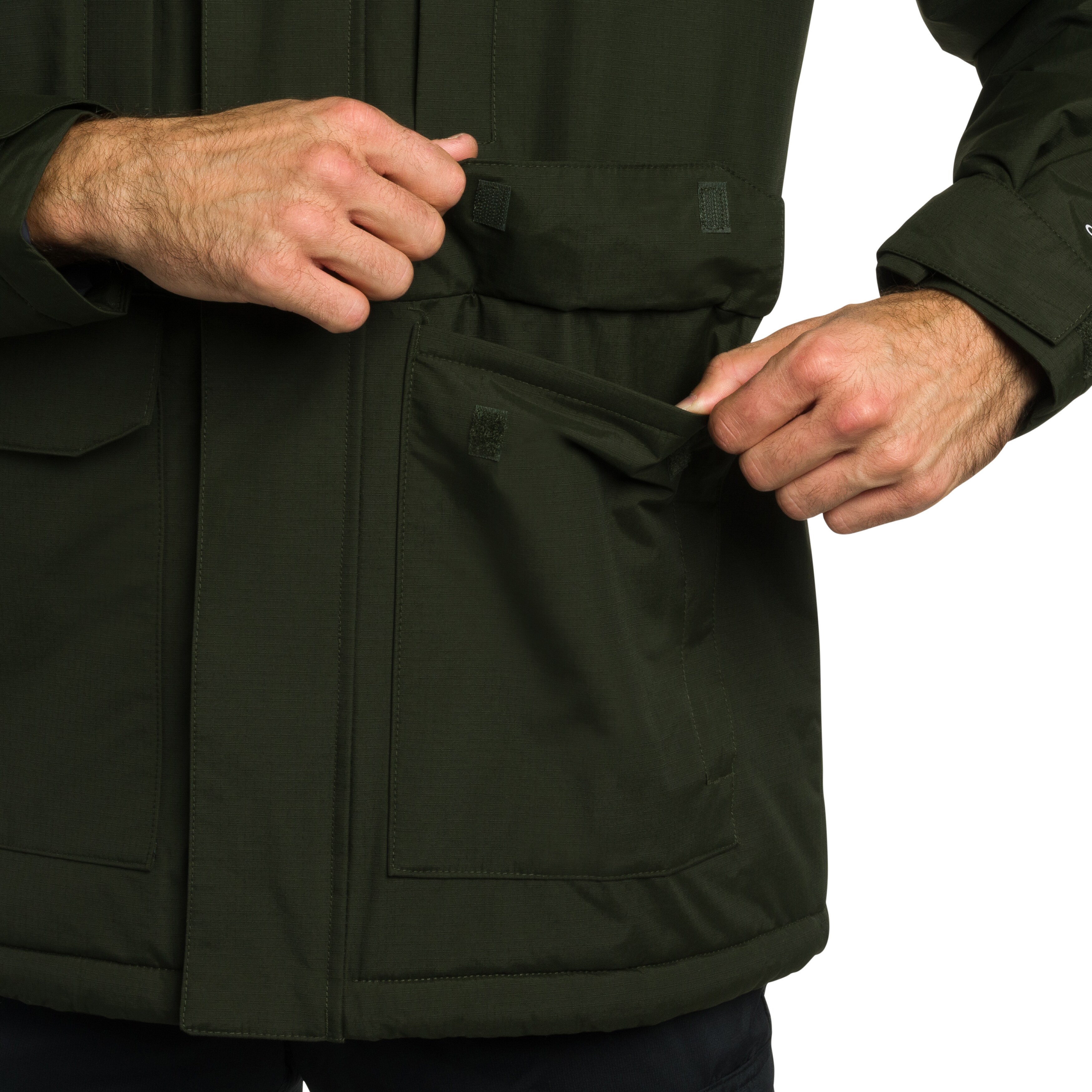 Columbia Landroamer Sherpa Lined Waterproof Hooded Jacket - Greenscape
