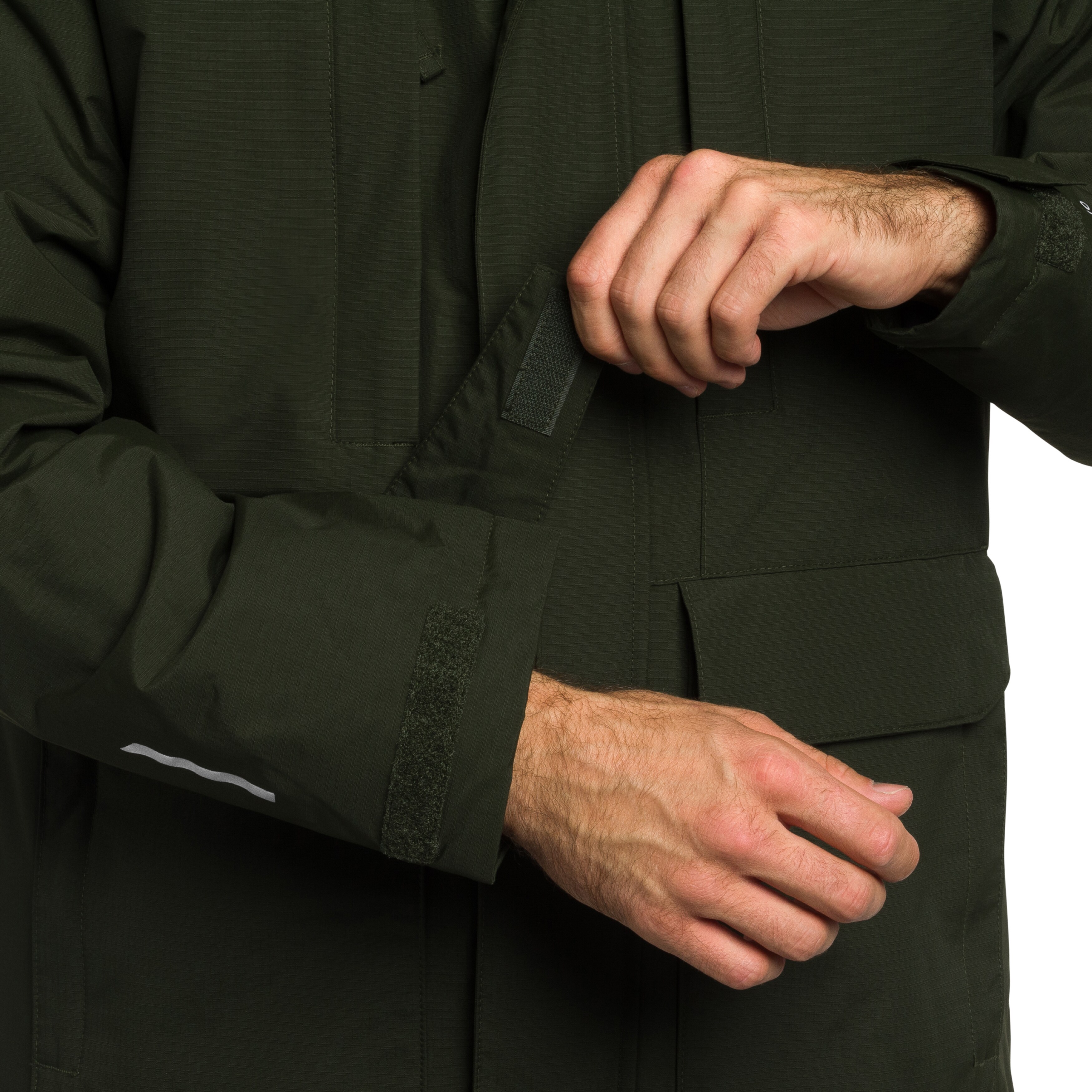 Columbia Landroamer Sherpa Lined Waterproof Hooded Jacket - Greenscape