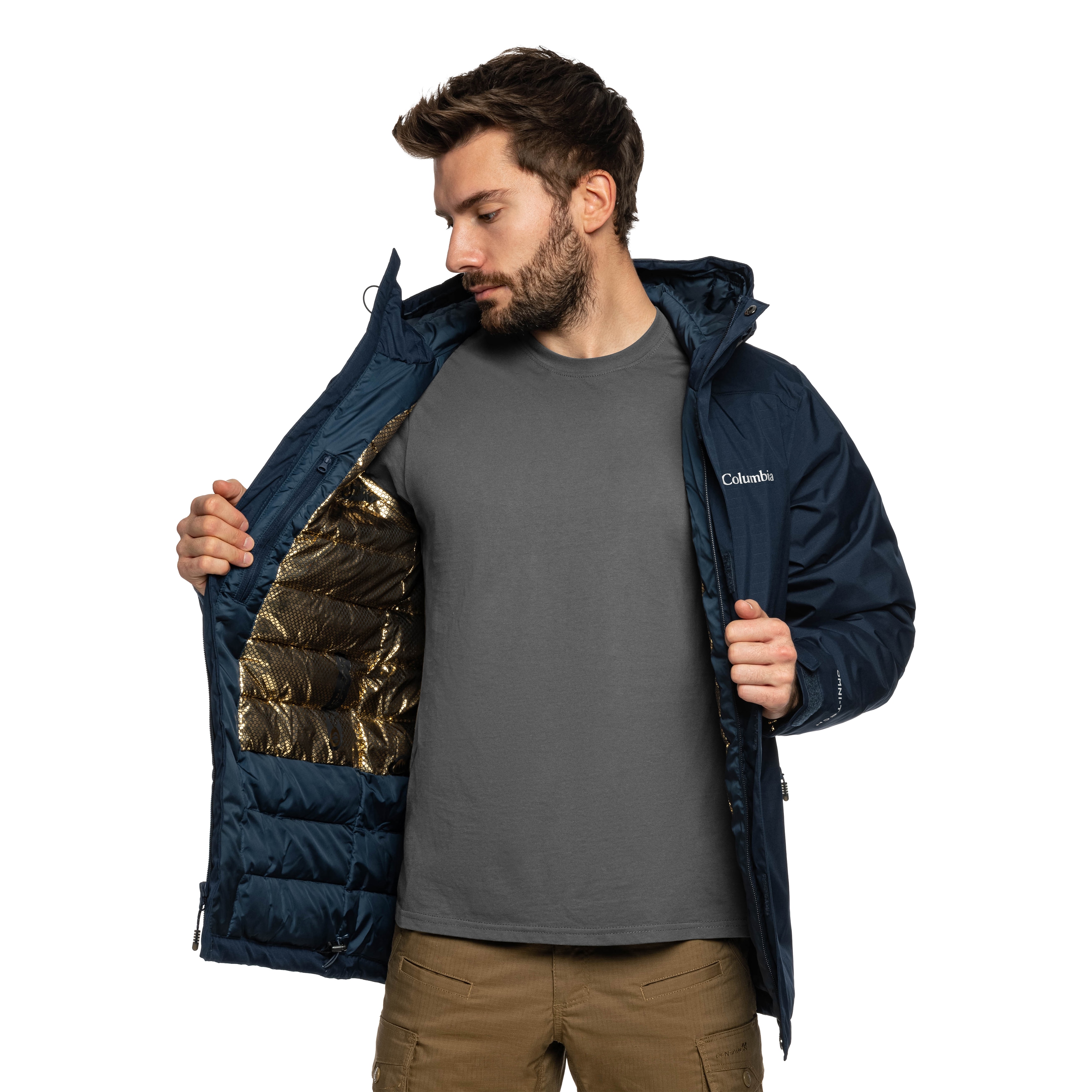 Columbia Oak Harbor II Insulated Waterproof Jacket - Collegiate Navy