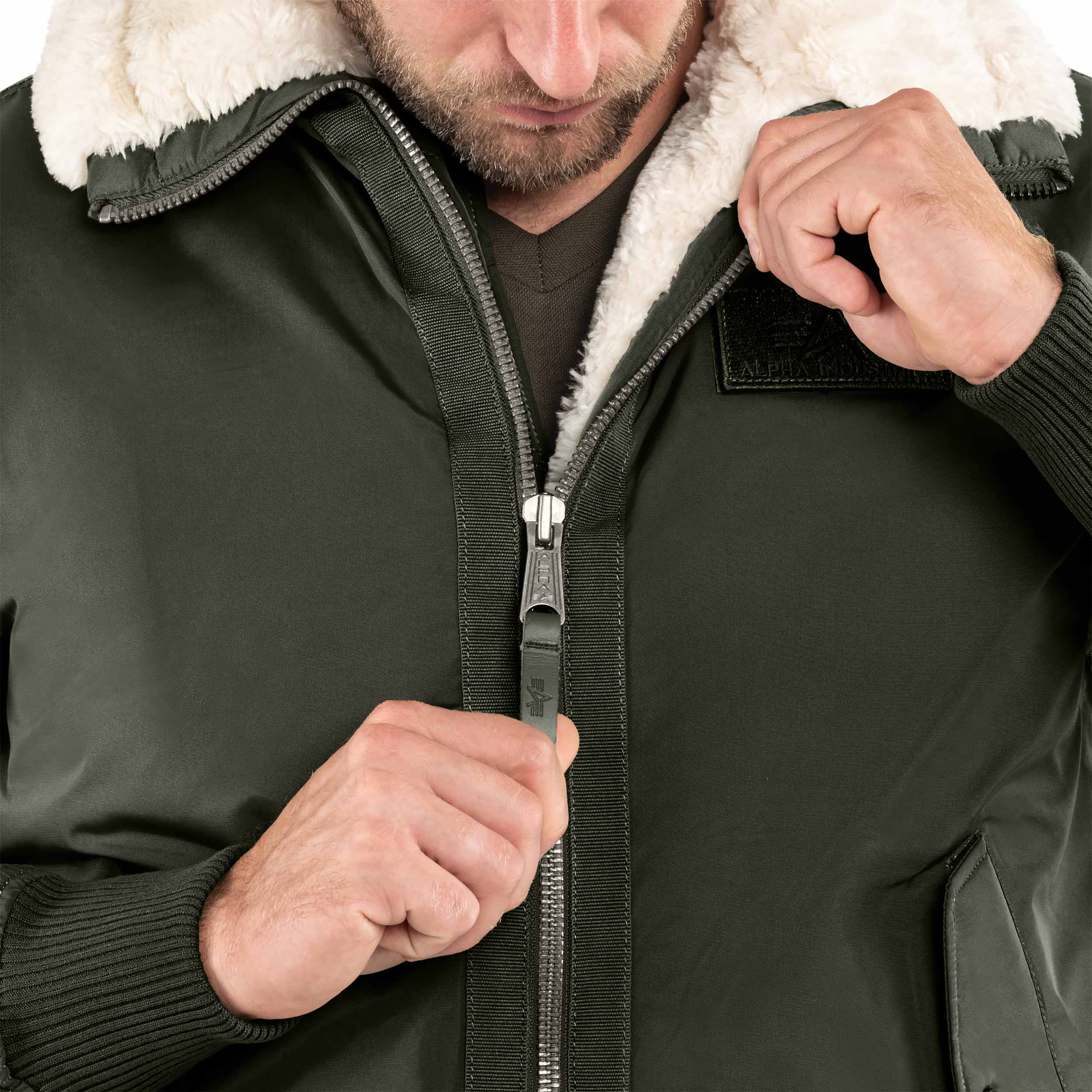 Alpha Industries B15-3 TT Jacket - Black Olive