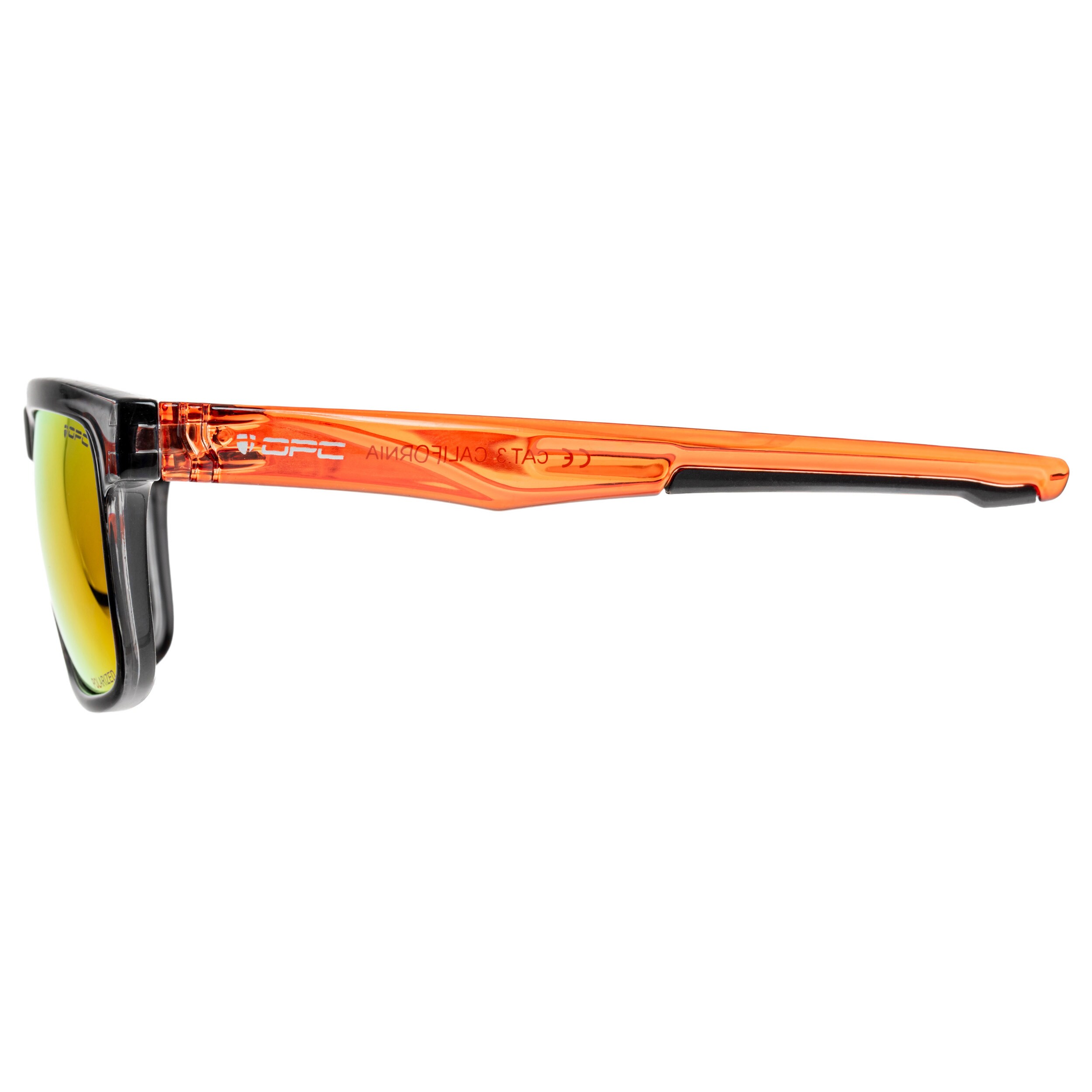 OPC Lifestyle California Sunglasses Black/Red Revo polarised