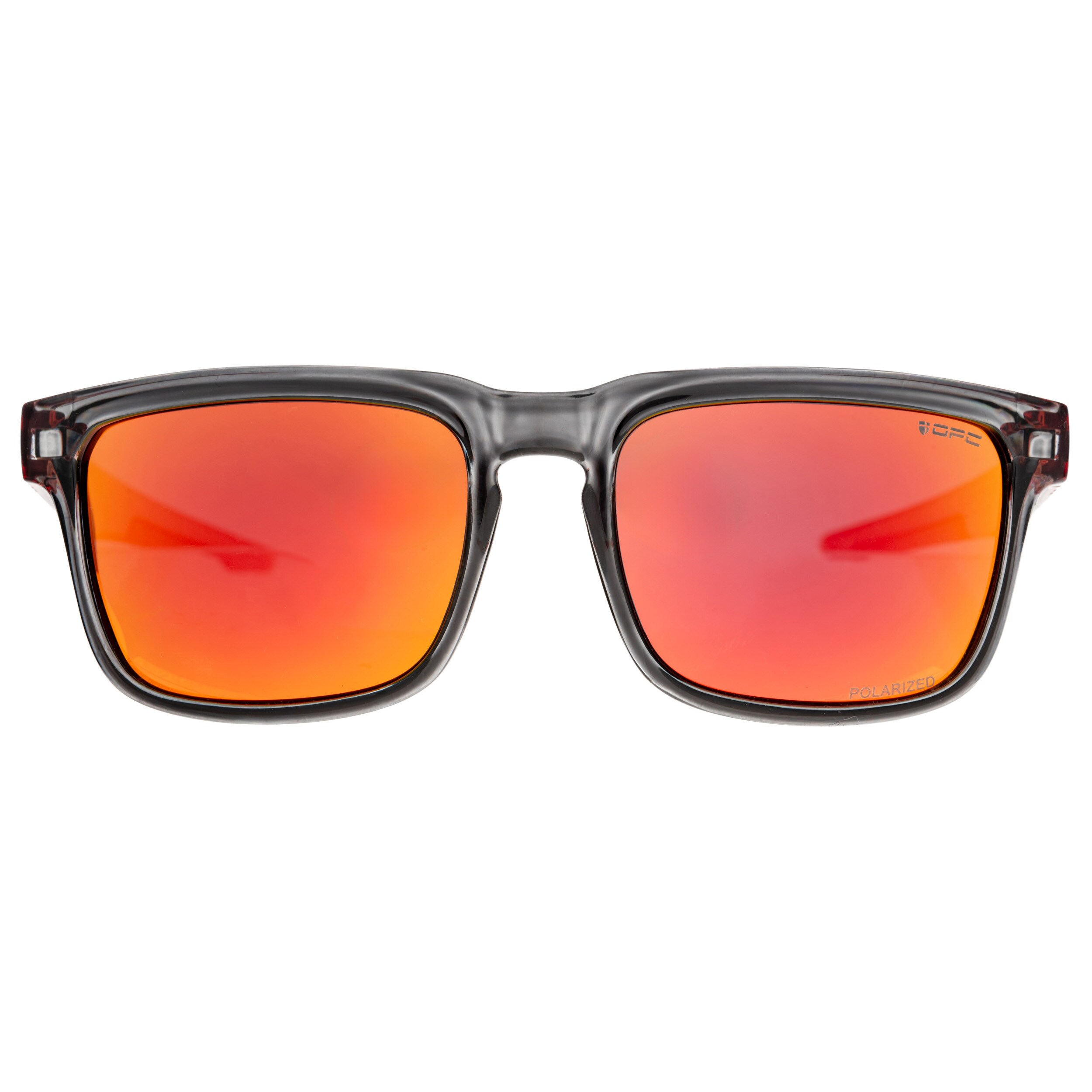OPC Lifestyle California Sunglasses Black/Red Revo polarised