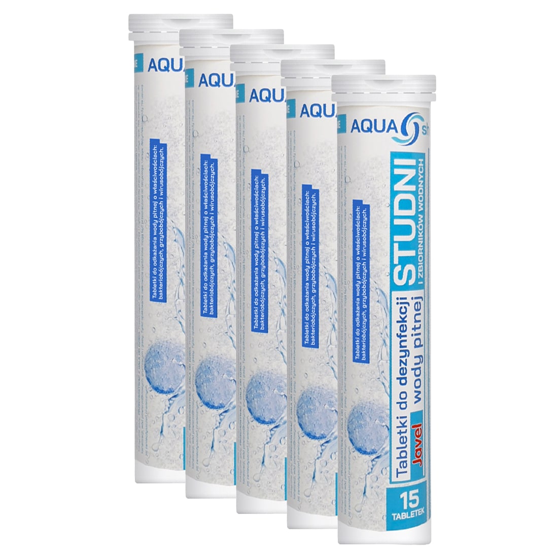 Aqua Shock Javel Tablets for treating well water - 75 pcs.
