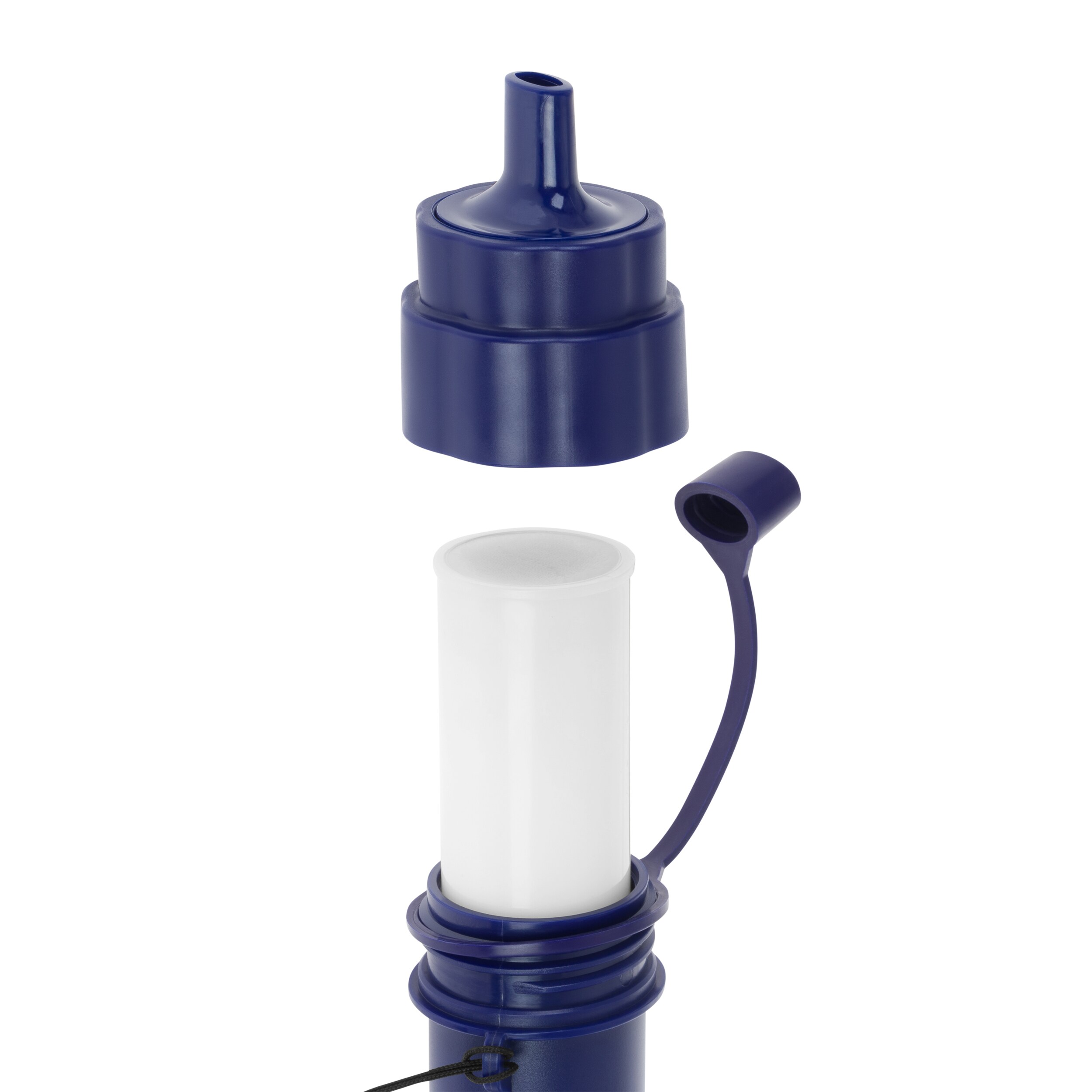 Membrane Solutions Straw II Water Filter - Dark Blue