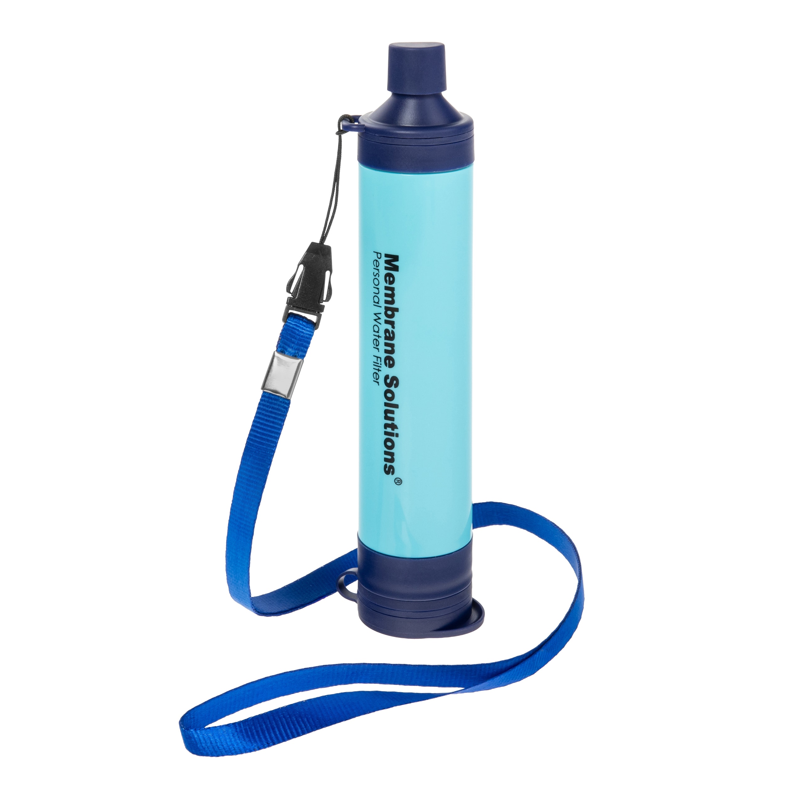 Membrane Solutions Straw I Water Filter - Sky Blue