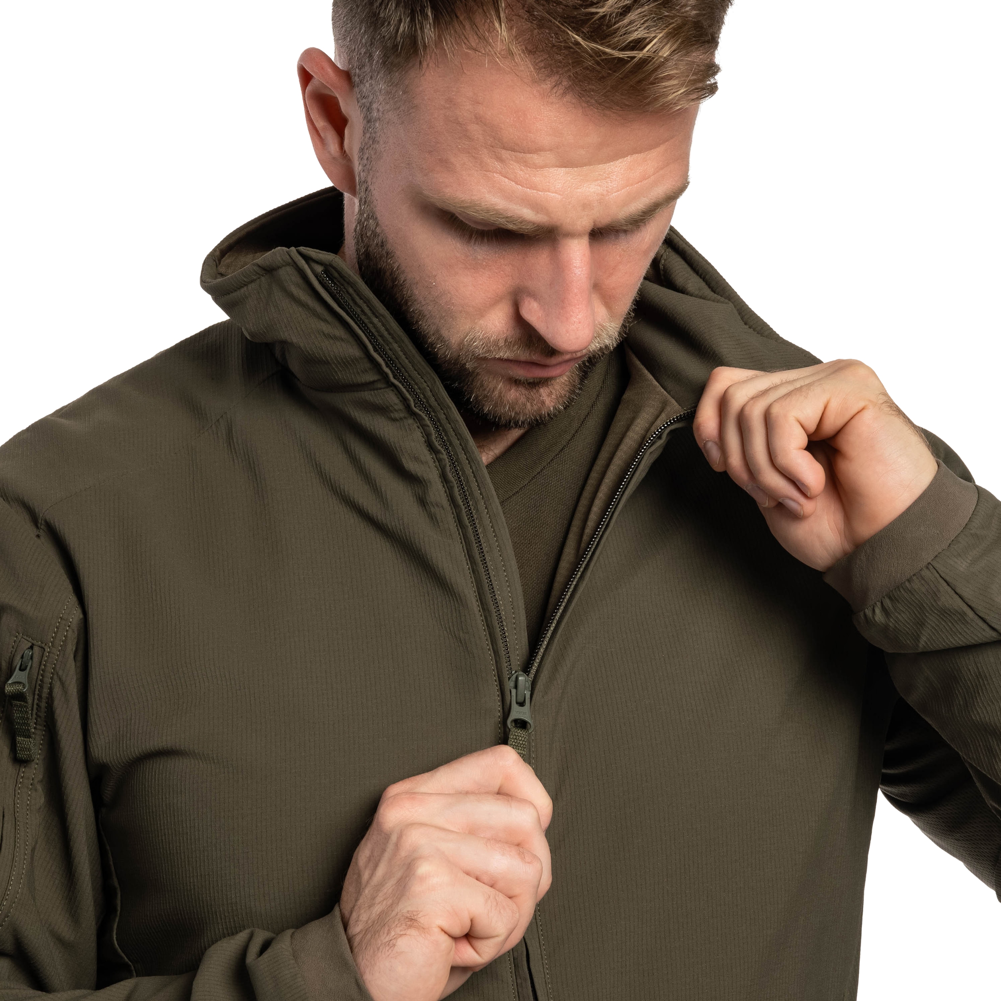 UF PRO Hunter FZ Gen.3 Tactical Softshell Jacket - Brown Grey