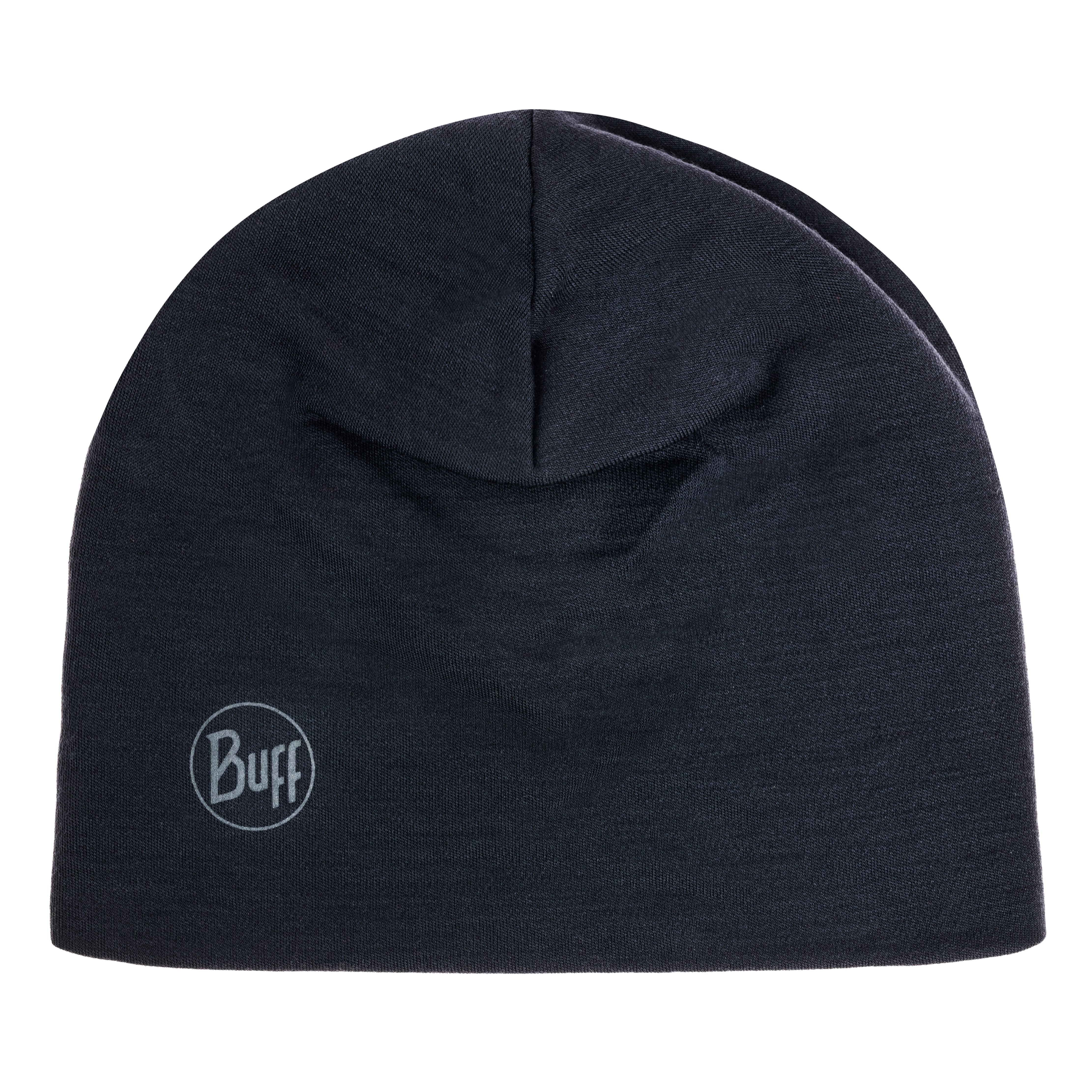 Buff Safety Merino Wool Thermal 1 Layer Solid Hat - Navy