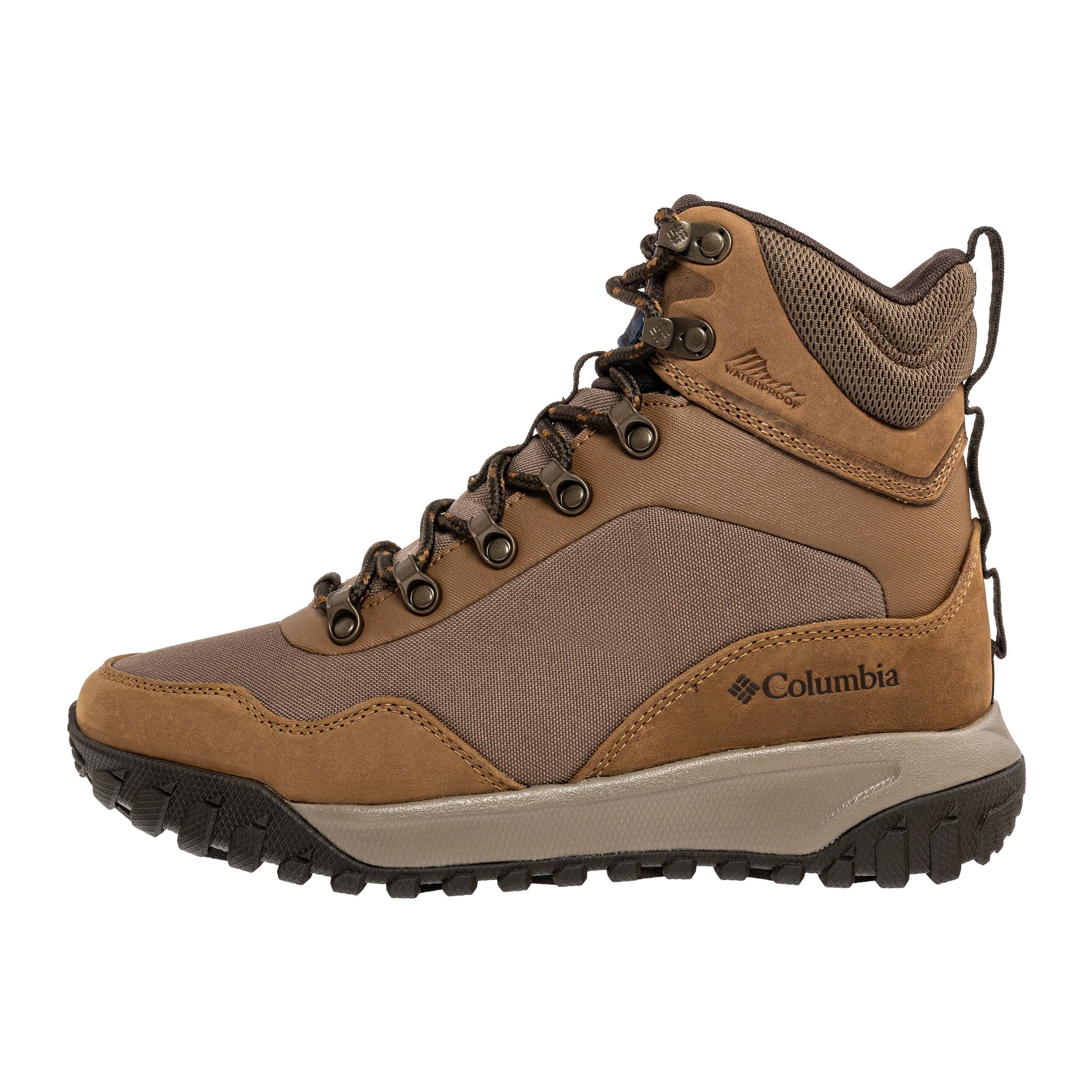 Columbia Burnsider Omni Heat Infinity Boots - Dark Brown/Dark Mountain