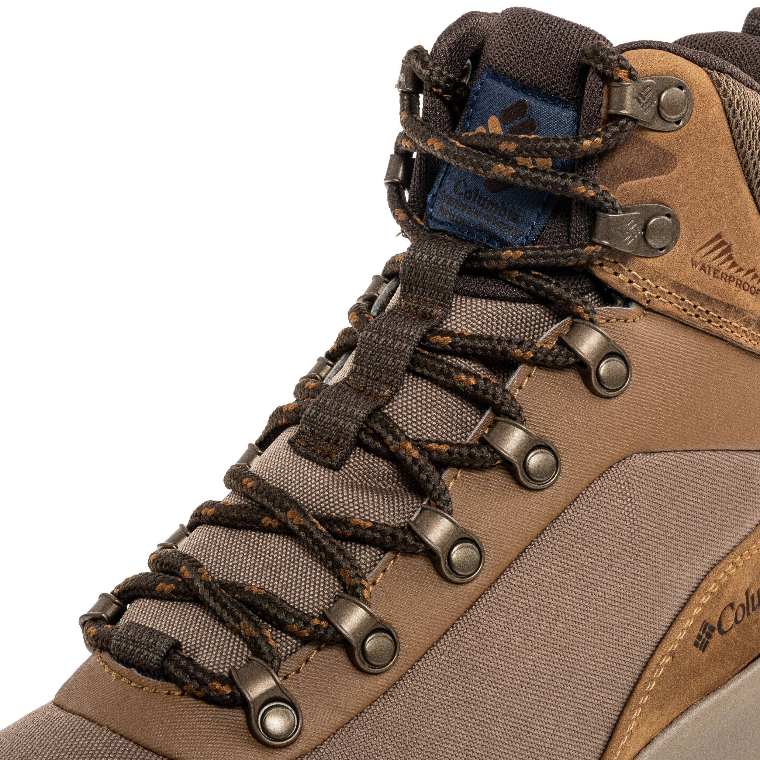 Columbia Burnsider Omni Heat Infinity Boots - Dark Brown/Dark Mountain