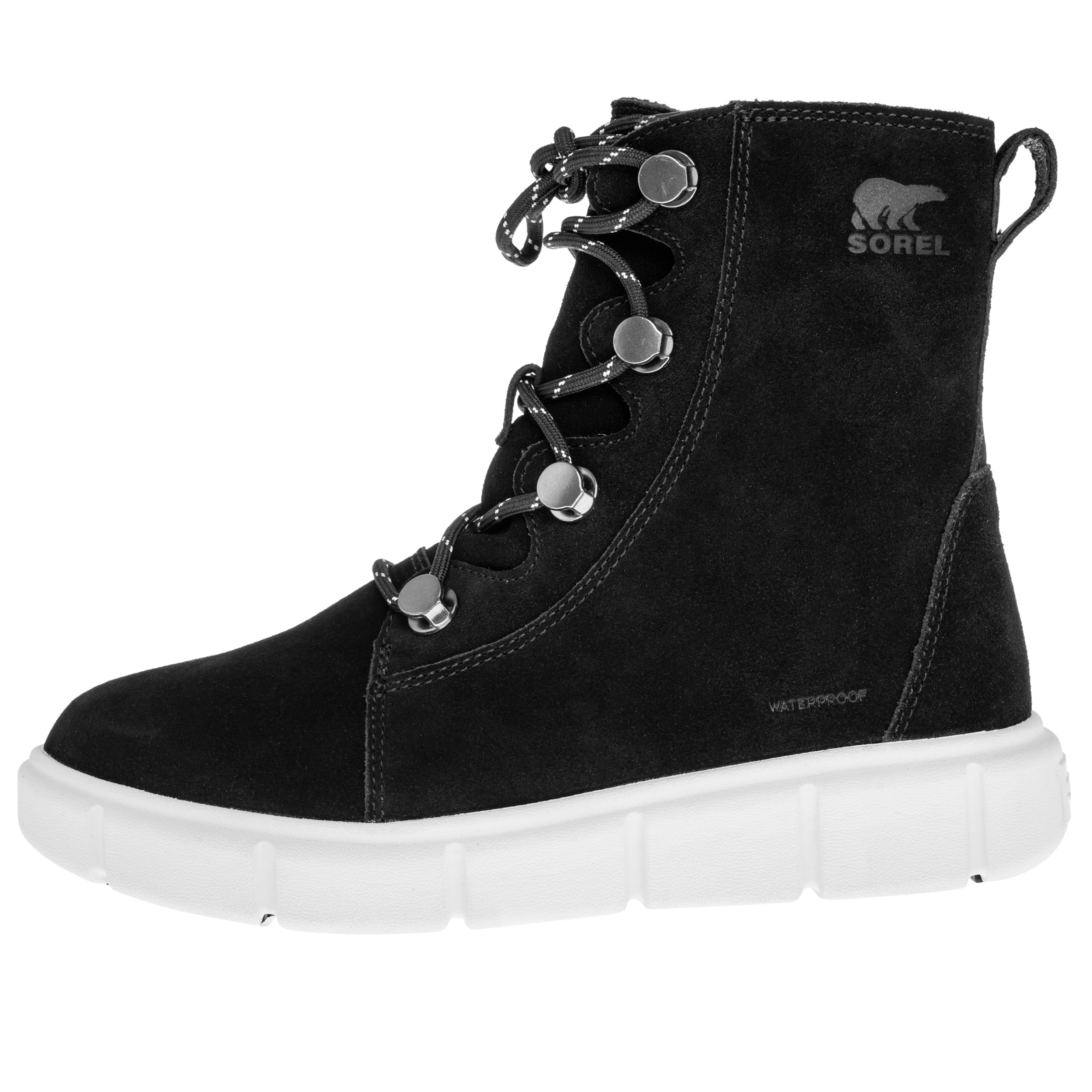 Sorel Explorer III Joan Women's Boots - Black/Chalk