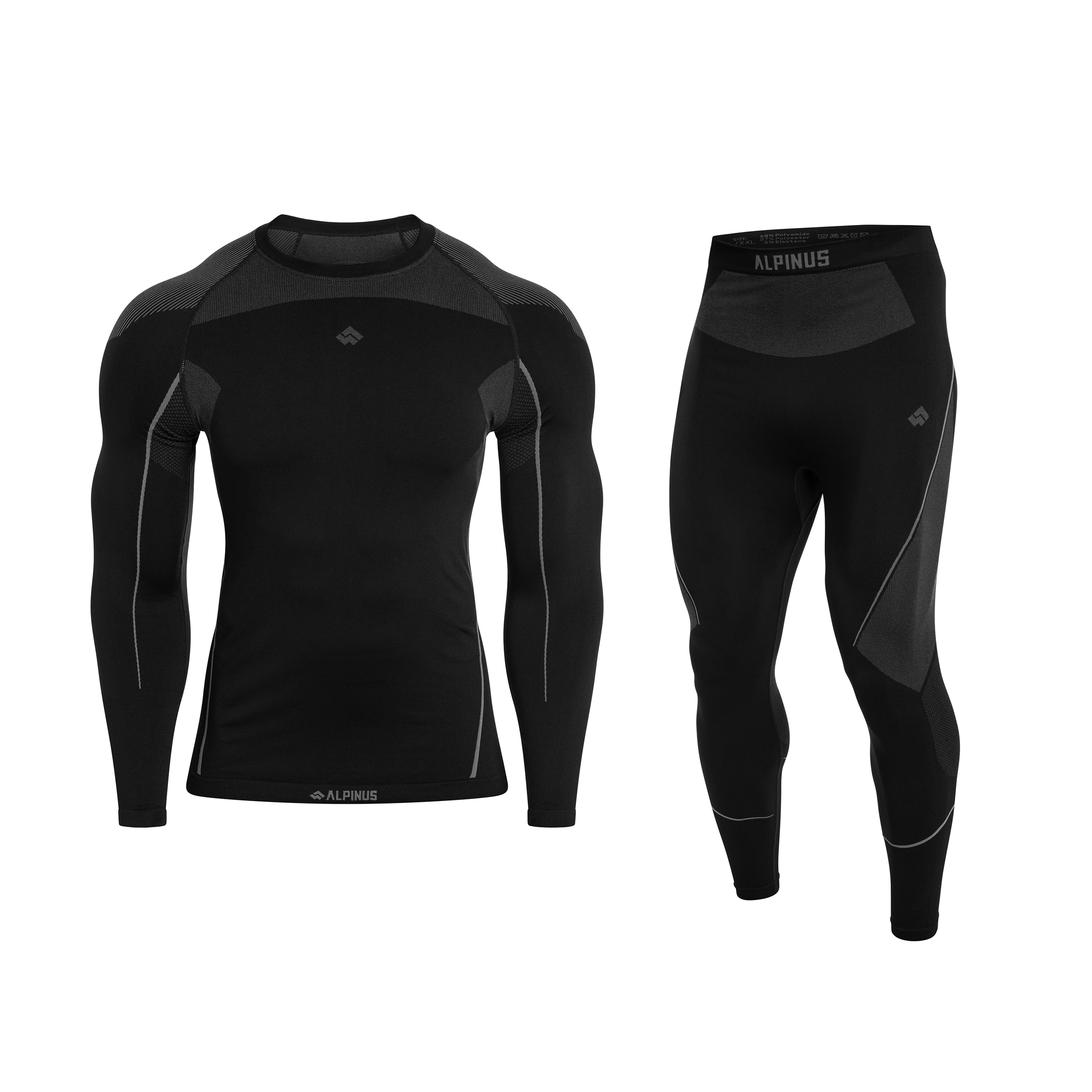 Alpinus Hemis Set Thermal Underwear - Black