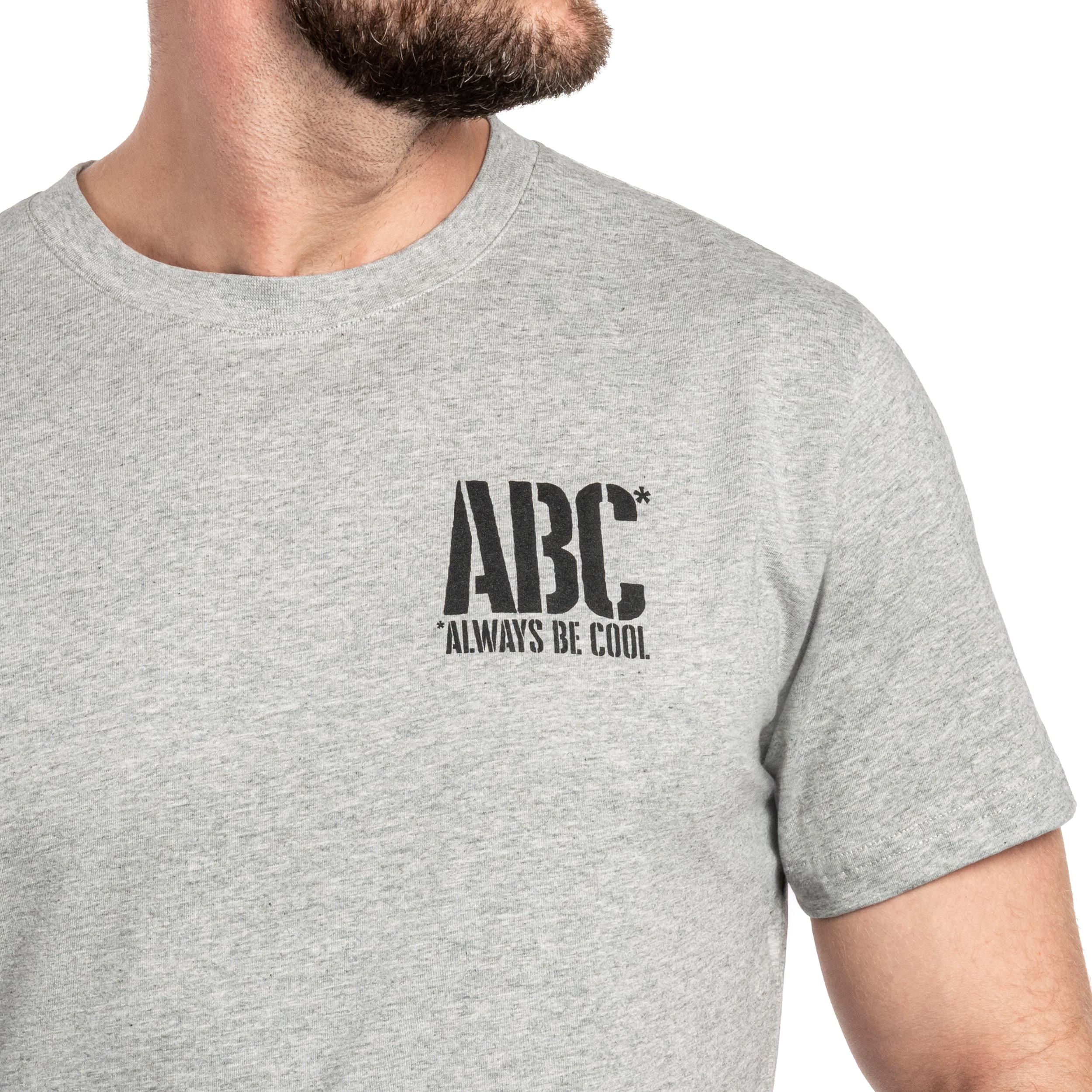 Helikon-Tex ABC Always Be Cool T-Shirt - Mid Grey Melange