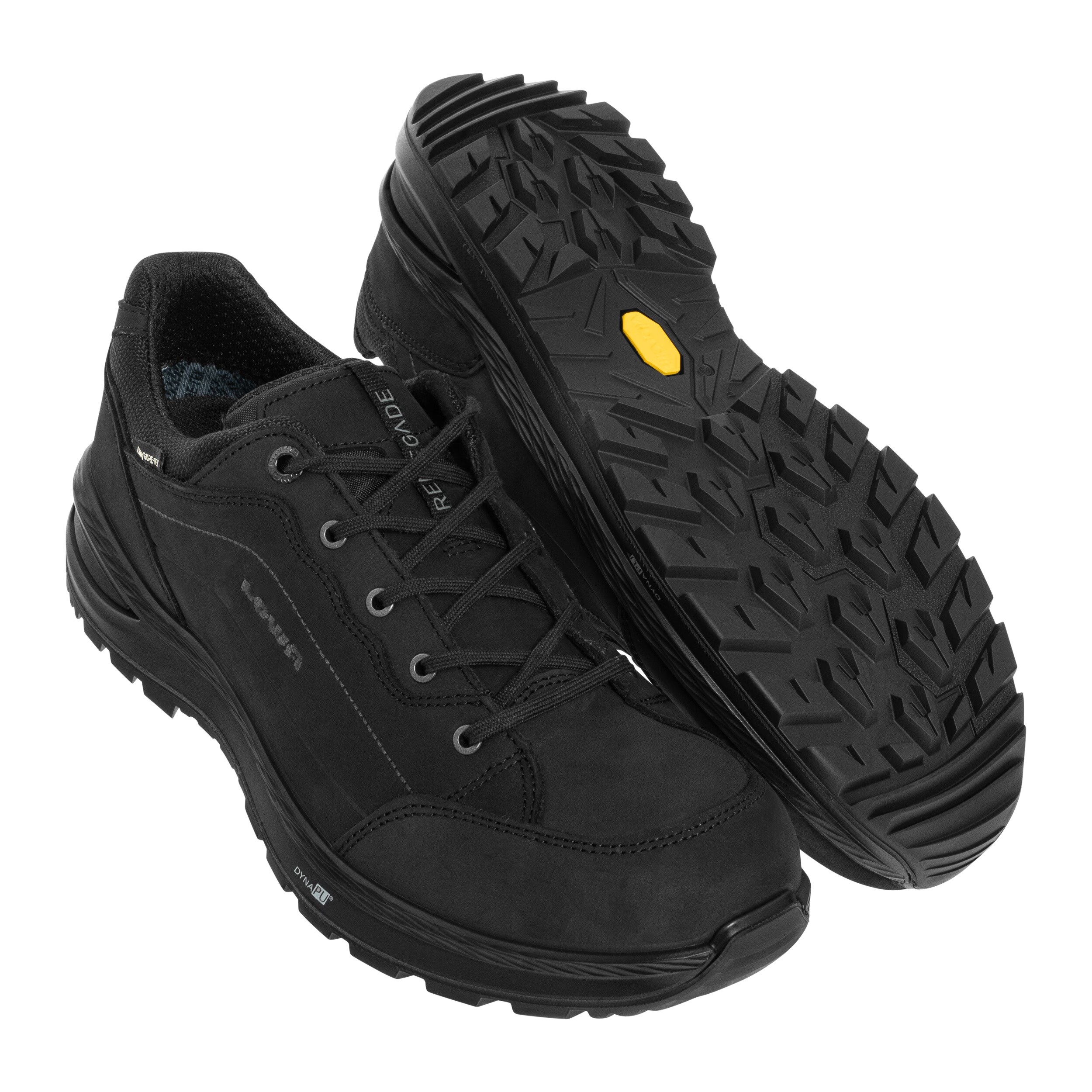 Lowa Renegade EVO GTX LOW Women's Shoes Black + Lowa Care Set for footwear cleaning - set