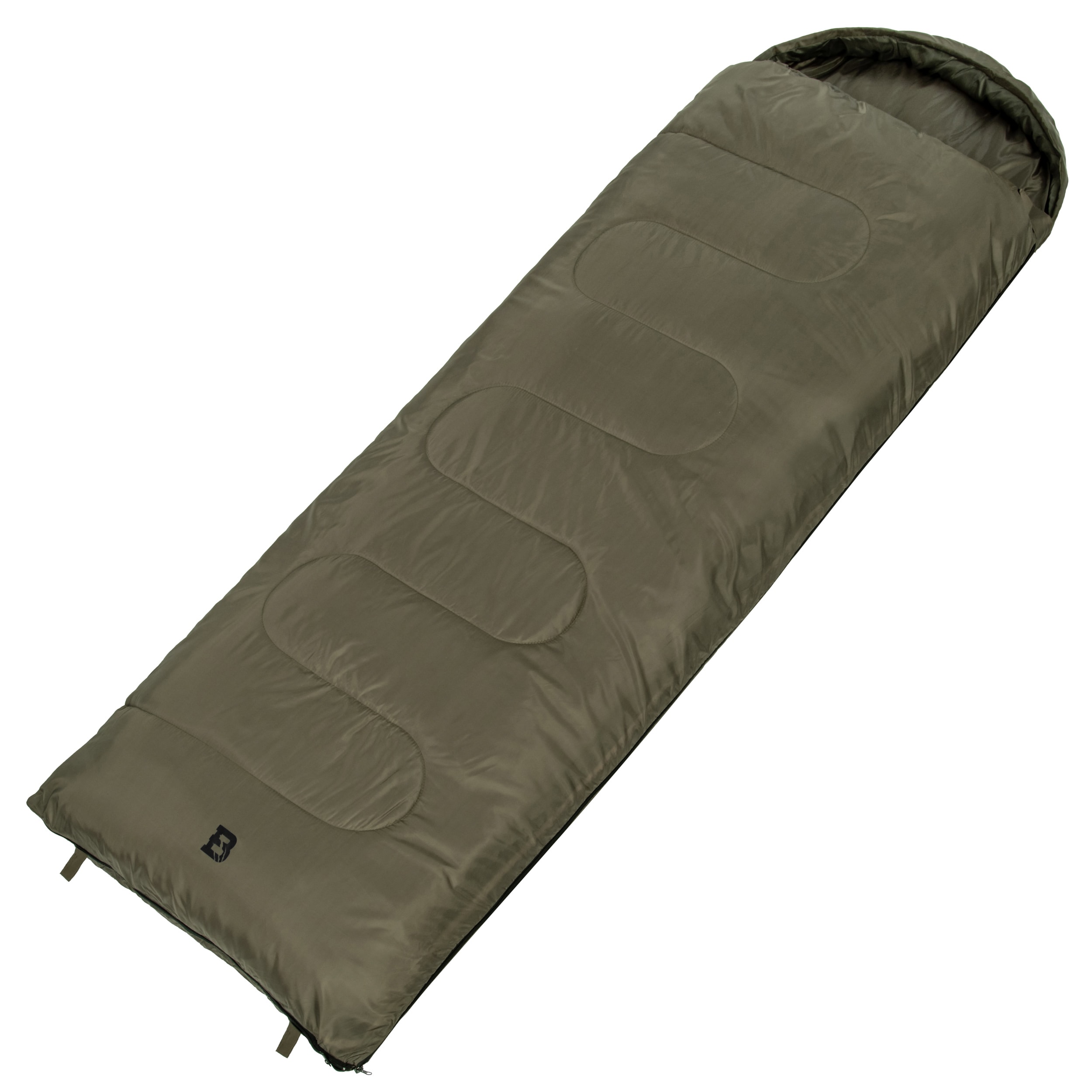 Badger Outdoor TacPak 10T Sleeping Bag Olive - left