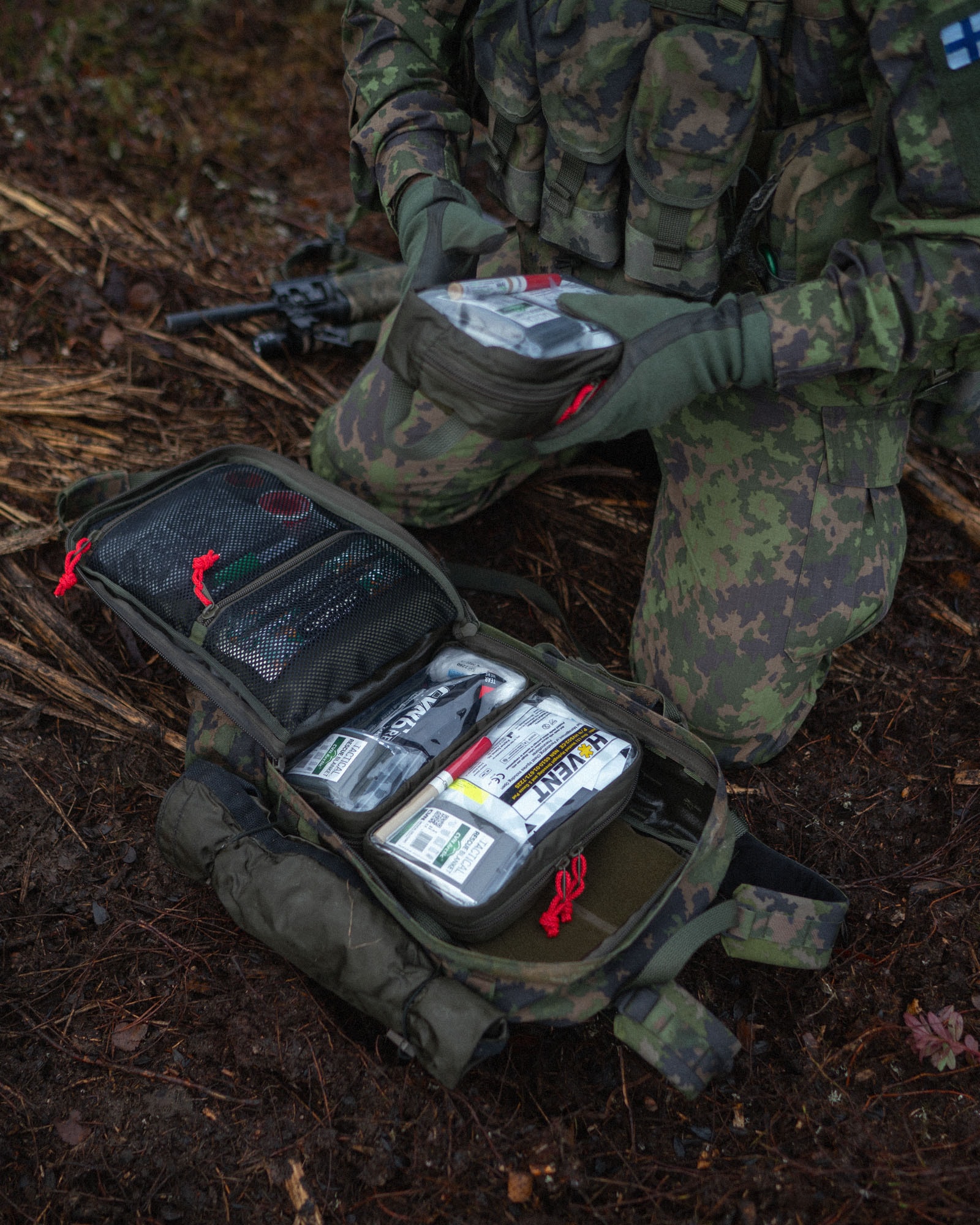 Savotta Medic Pack Backpack 18 l - M05 Finnish Woodland Camo